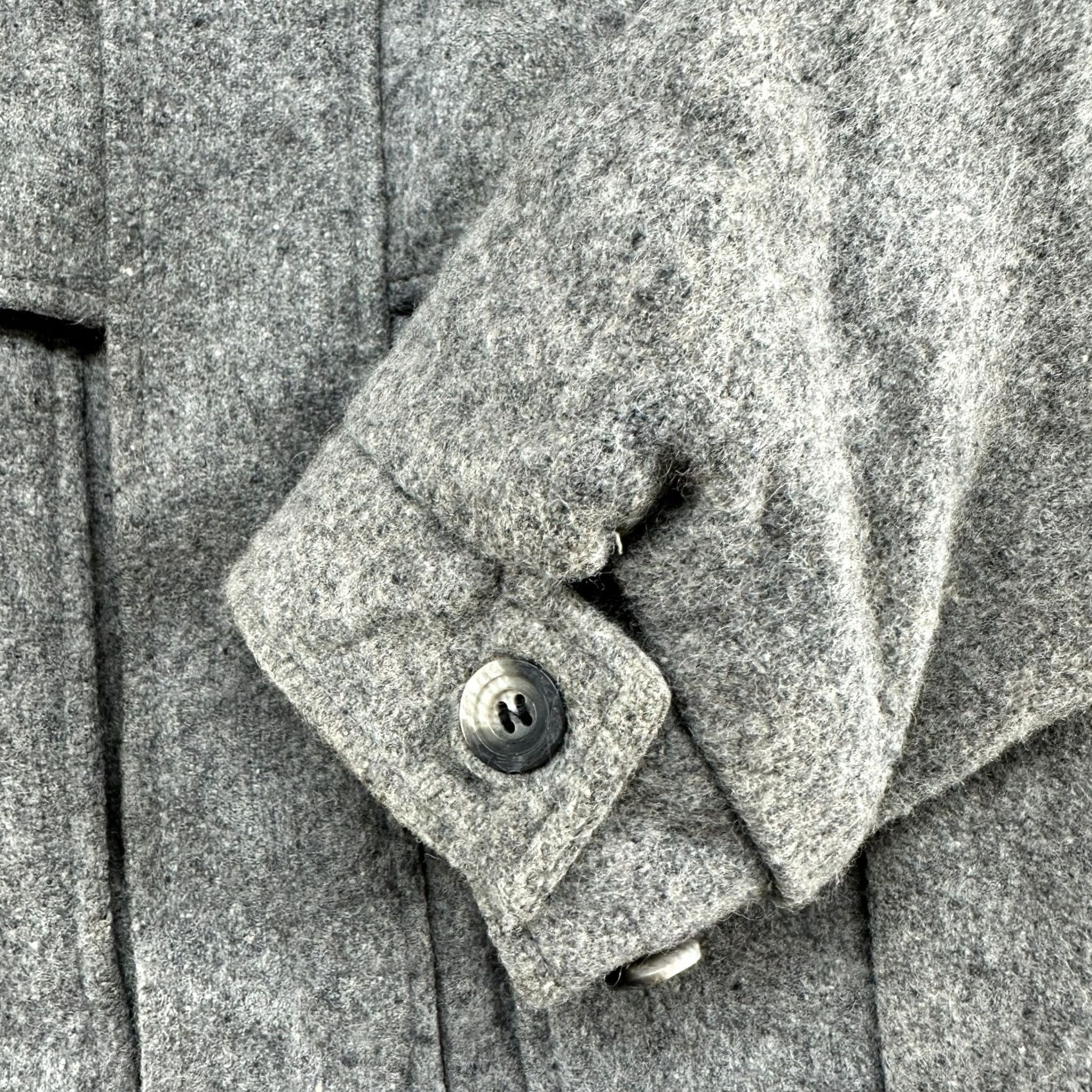 Vintage VINTAGE Fox Collection Jacket Men L Gray Bomber Wool Quilted Lined 80s 90s Workwear Casual Theme: 80s, 90s Mens Size US L / EU 52-54 / 3 - 6 Thumbnail
