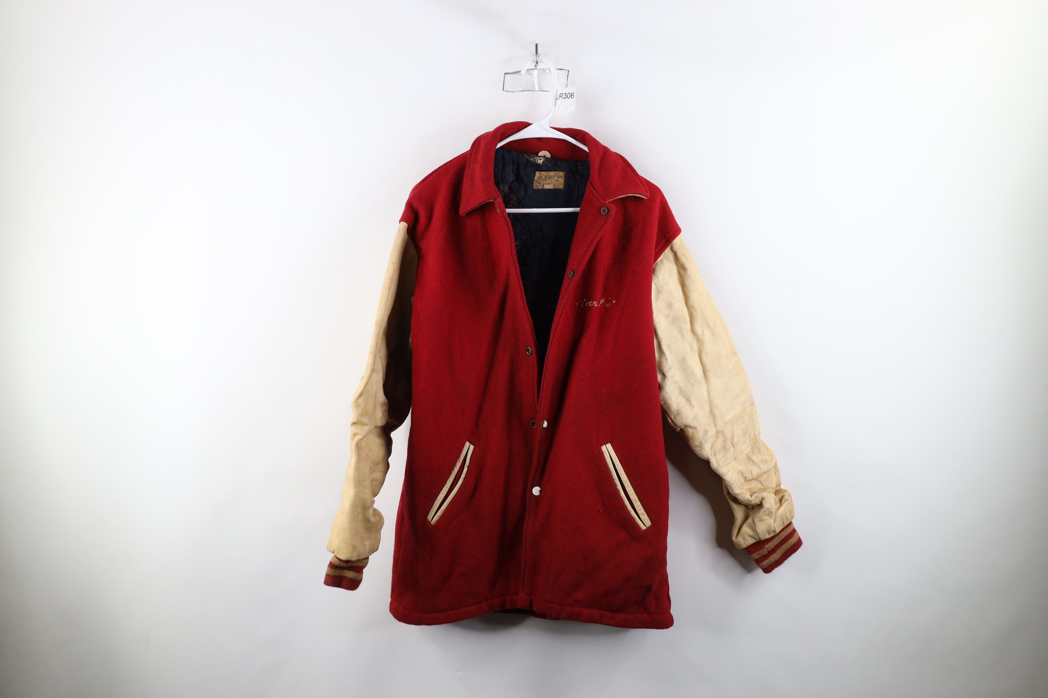 Vintage Vintage 60s Streetwear Varsity Club Letterman Jacket USA Size US L / EU 52-54 / 3 - 1 Thumbnail