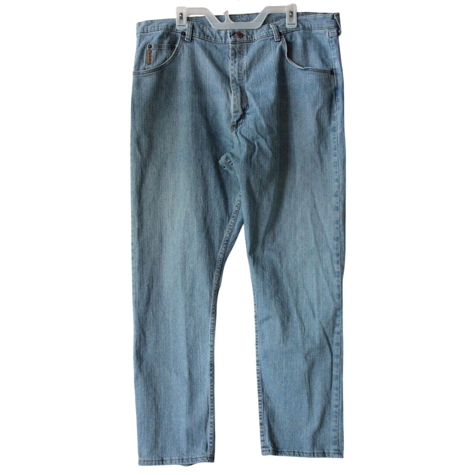 Wrangler WRANGLER Mens 42x32 MGW80AB Straight Jeans-Distressed Size US 42 / EU 58 - 1 Thumbnail