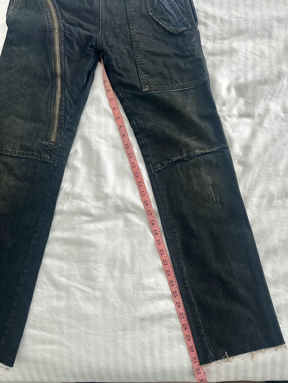 Rick Owens (SOLD) FW07 ‘Exploder’ Double Layer Aircuts Size US 31 - 12 Thumbnail