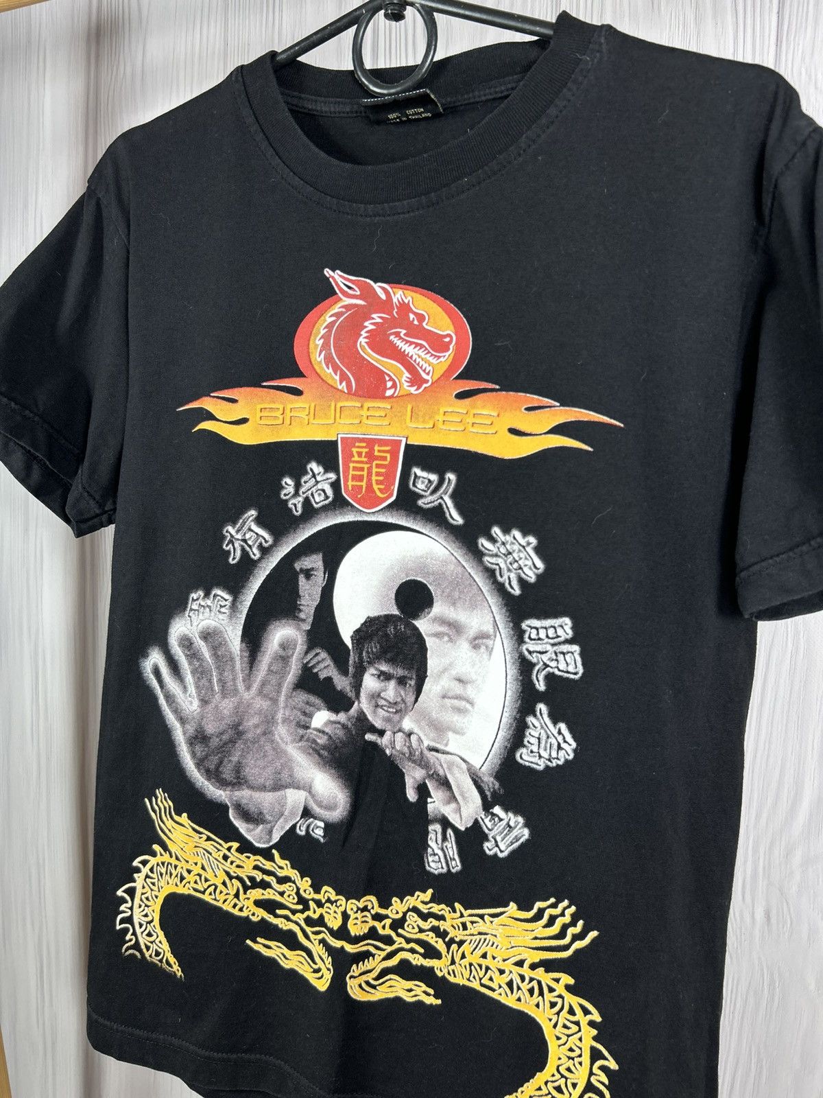 Vintage Vintage Y2K Bruce Lee Double Sided The Fist Of Fury T-Shirt Size US S / EU 44-46 / 1 - 4 Thumbnail