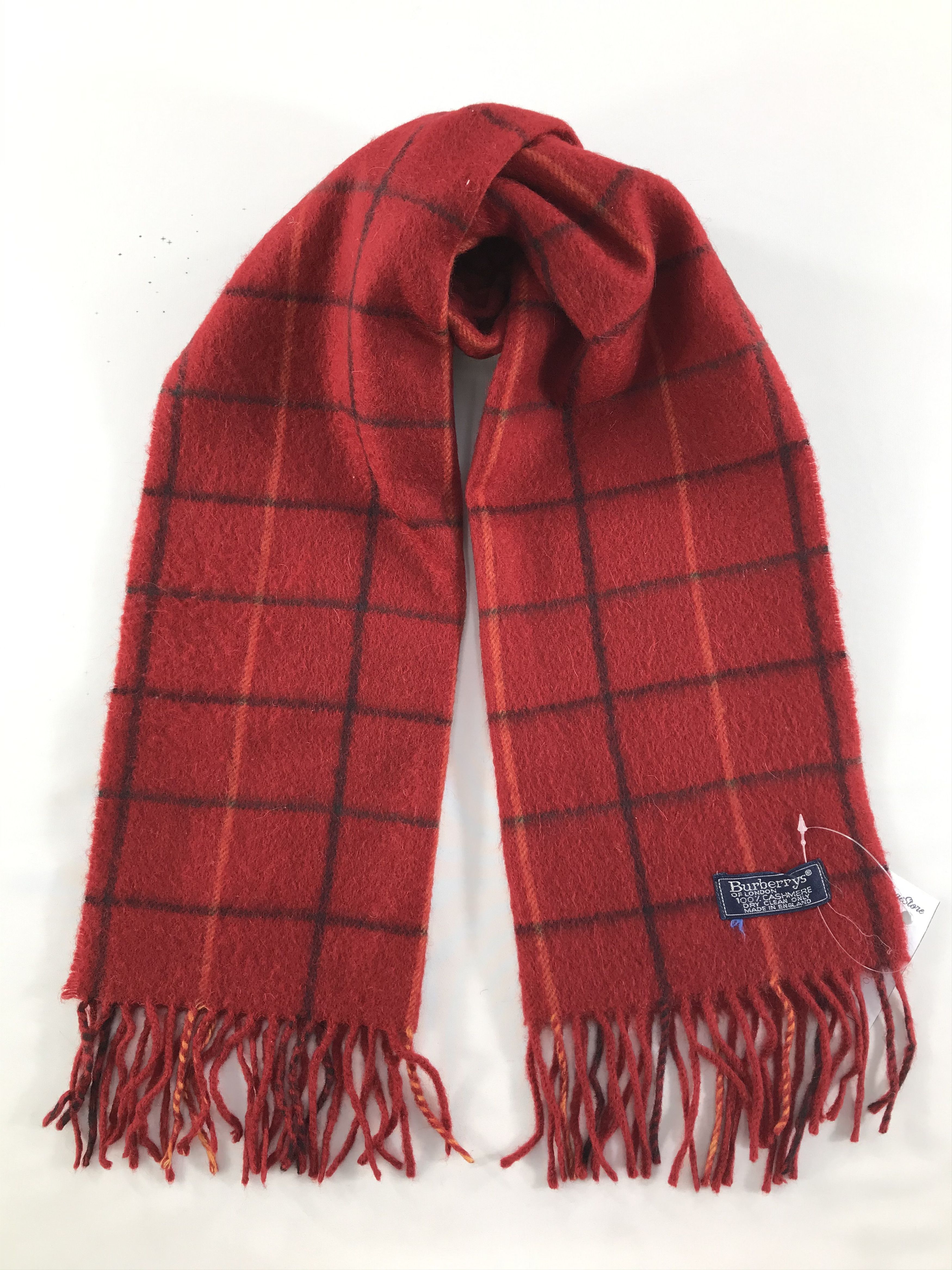 Burberry Vintage Burberry Scarf/Muffler/Neckwear MF903 Size ONE SIZE - 1 Thumbnail