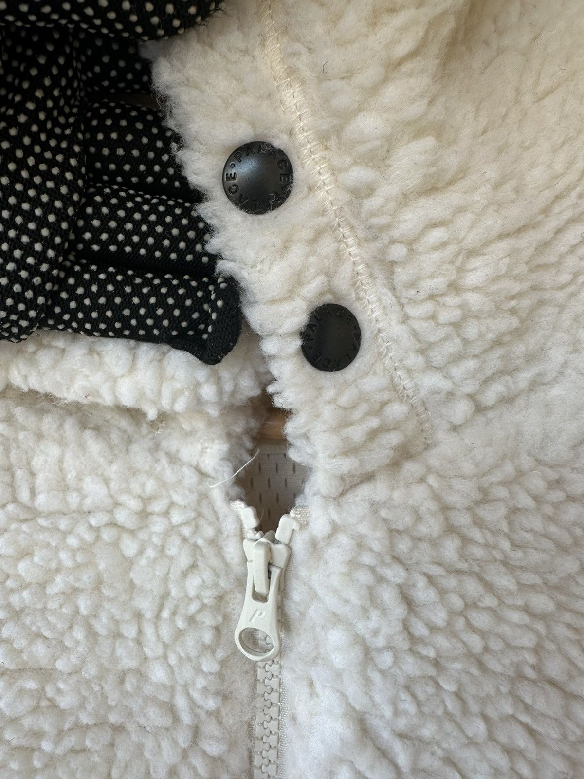 Palace PALACE SCRIPT HOOD NATURAL Winter 2023 Collection Size US S / EU 44-46 / 1 - 5 Thumbnail