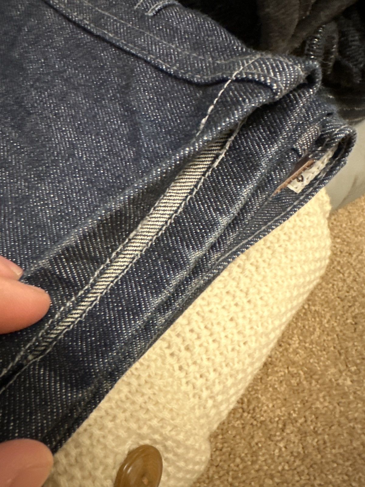 Naked & Famous Weird Guy Raw Denum Size US 29 - 7 Thumbnail