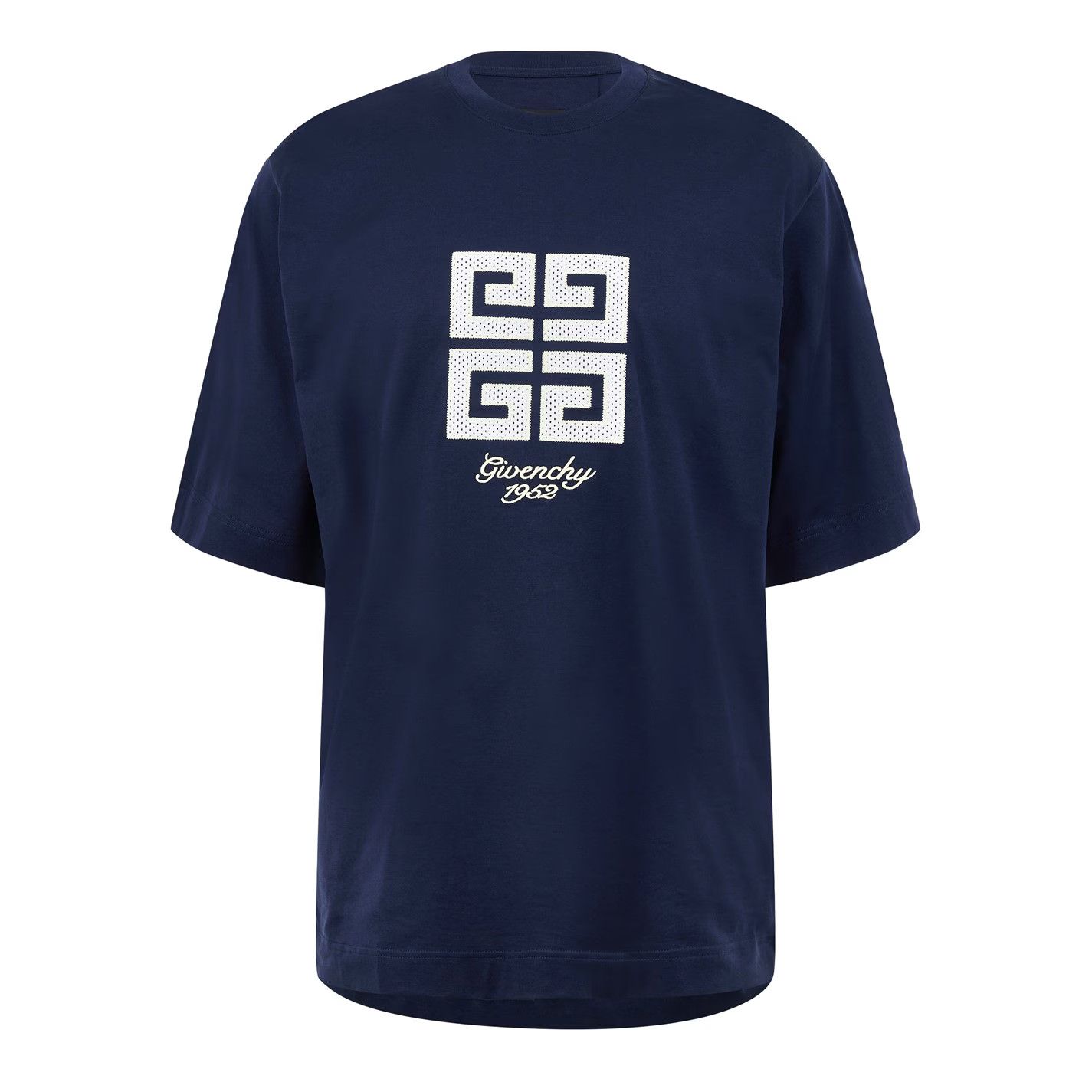 Givenchy o1g2r1mq0426 4G Logo Applique T-Shirt in Blue Size US M / EU 48-50 / 2 - 1 Thumbnail
