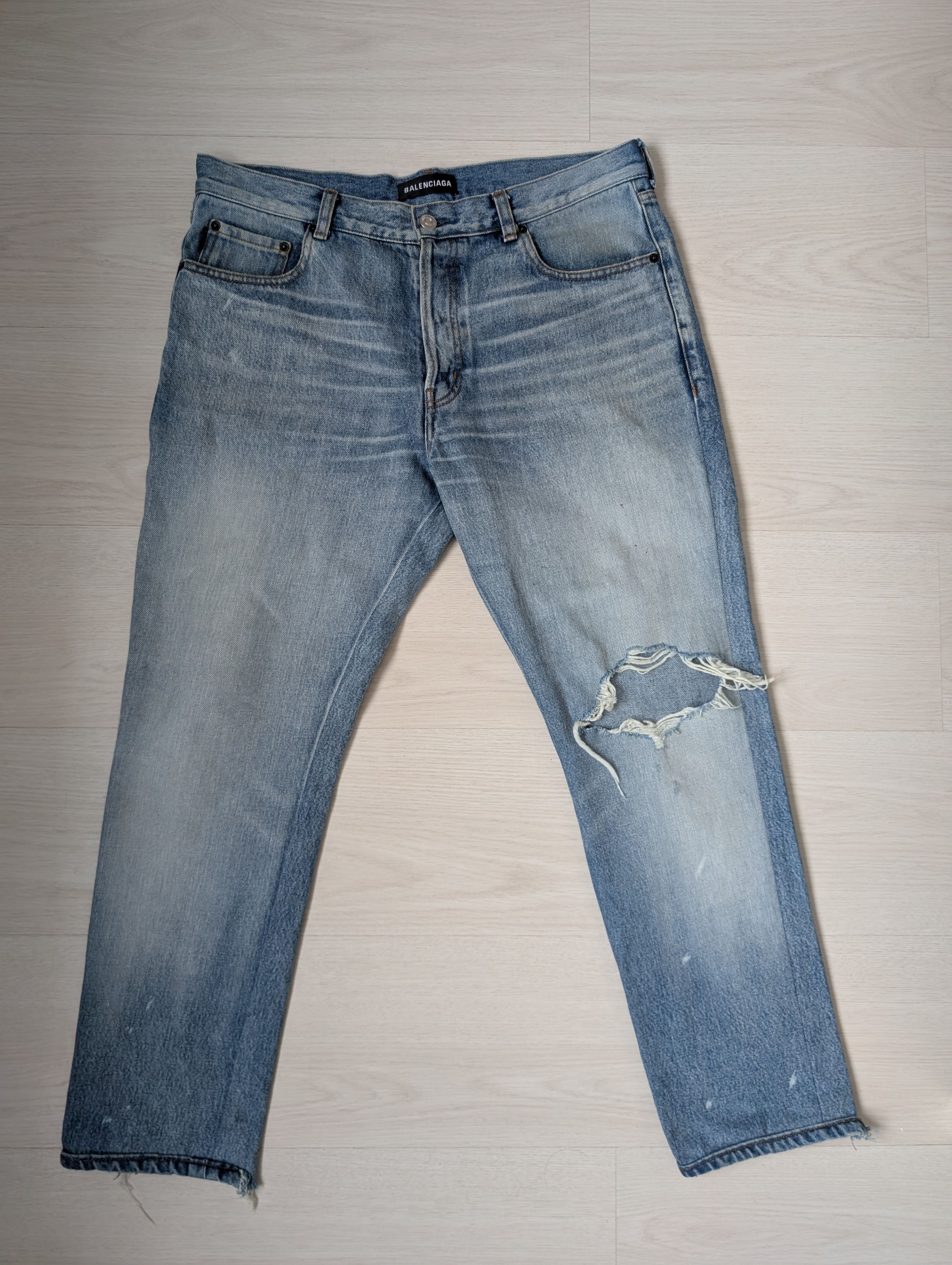 Balenciaga balenciaga denim Size US 32 / EU 48 - 1 Thumbnail