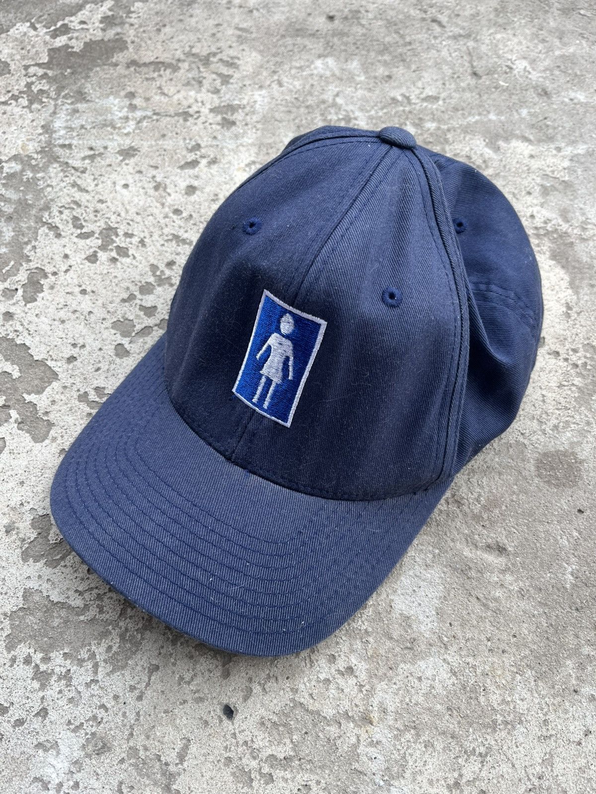 Girl Skateboards 00s Girl Skateboards OG Big Logo Cap Hat Snapback Y2K Size ONE SIZE - 1 Thumbnail