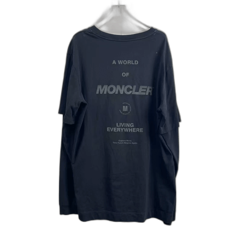 Moncler moncler short-sleeve graphic tee Size US M / EU 48-50 / 2 - 1 Thumbnail
