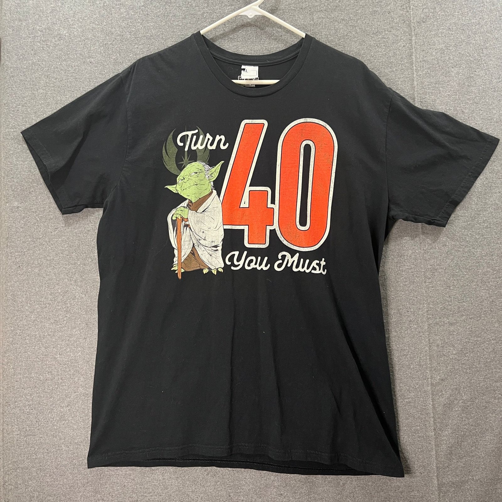 Star Wars Star Wars Black Yoda Shirt Adult Size XL Casual T Shirt Mens Size US XL / EU 56 / 4 - 1 Thumbnail
