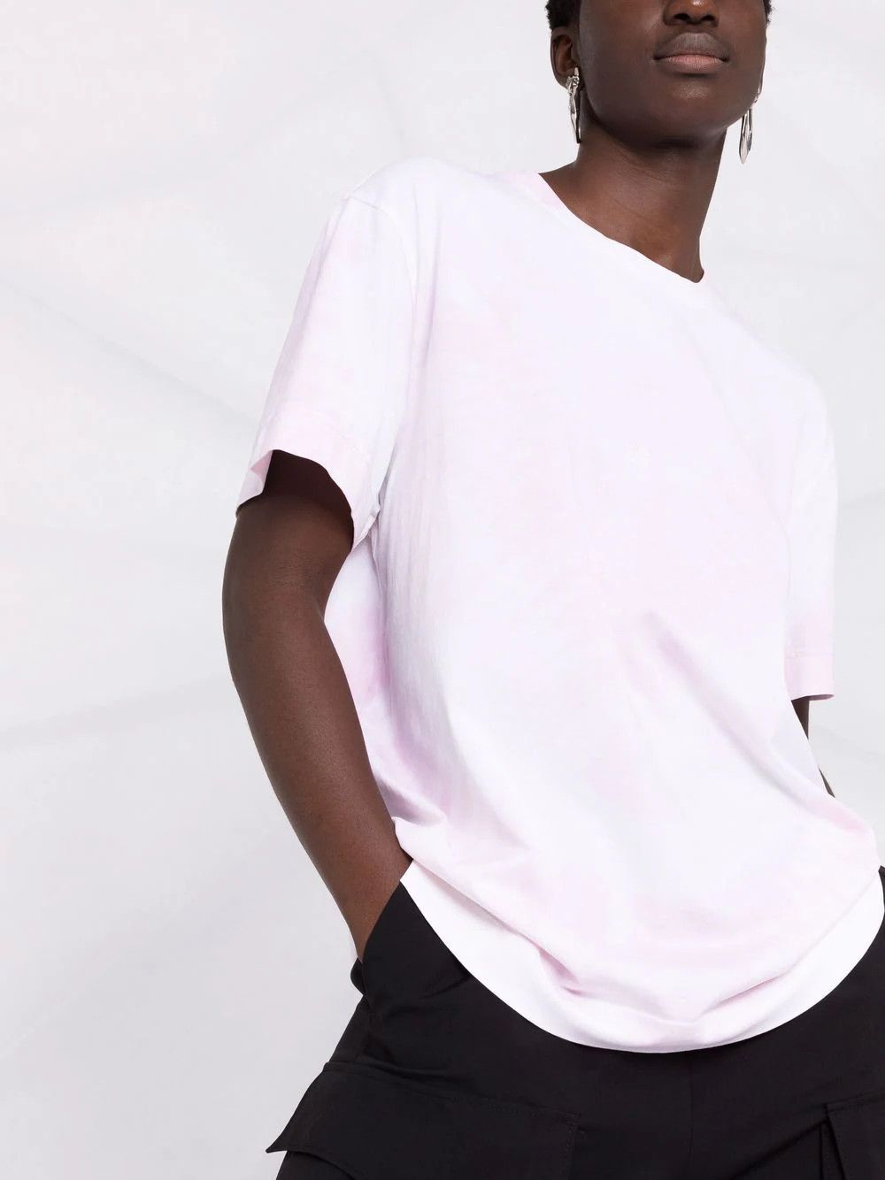 Givenchy Pink Heart Tie Dye Embroidered Logo T-Shirt Size US XXS / EU 40 - 5 Thumbnail