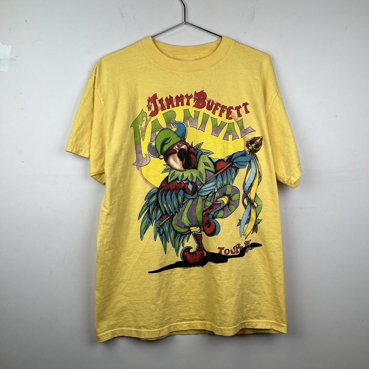 Tultex Vintage Jimmy Buffett Carnival Tour 98 T-Shirt Size US L / EU 52-54 / 3 - 1 Thumbnail