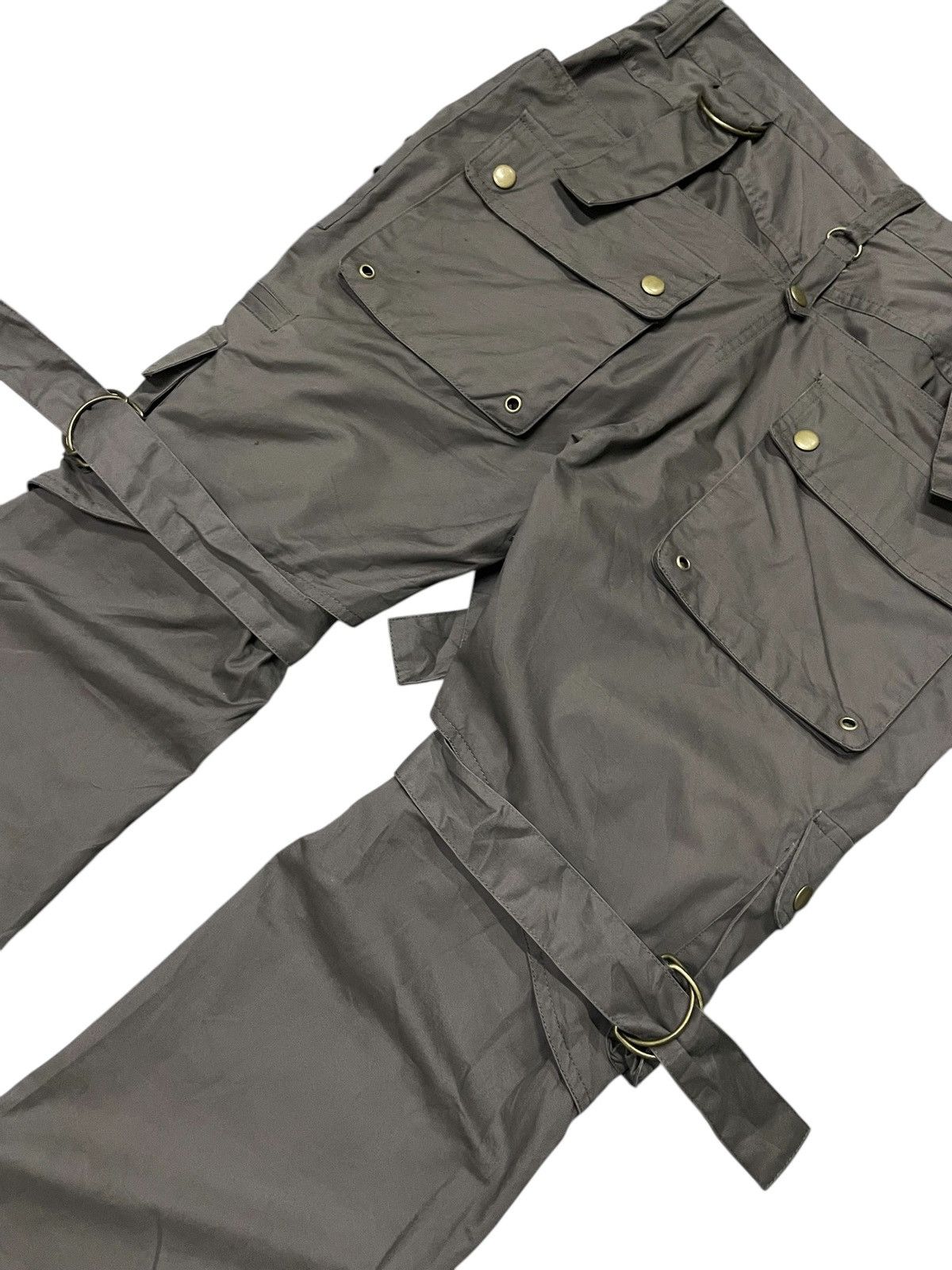 If Six Was Nine × Tornado Mart × semanticdesign NWT Semantic Design Laces Up Detachable Flare Pants Size US 32 / EU 48 - 14 Thumbnail