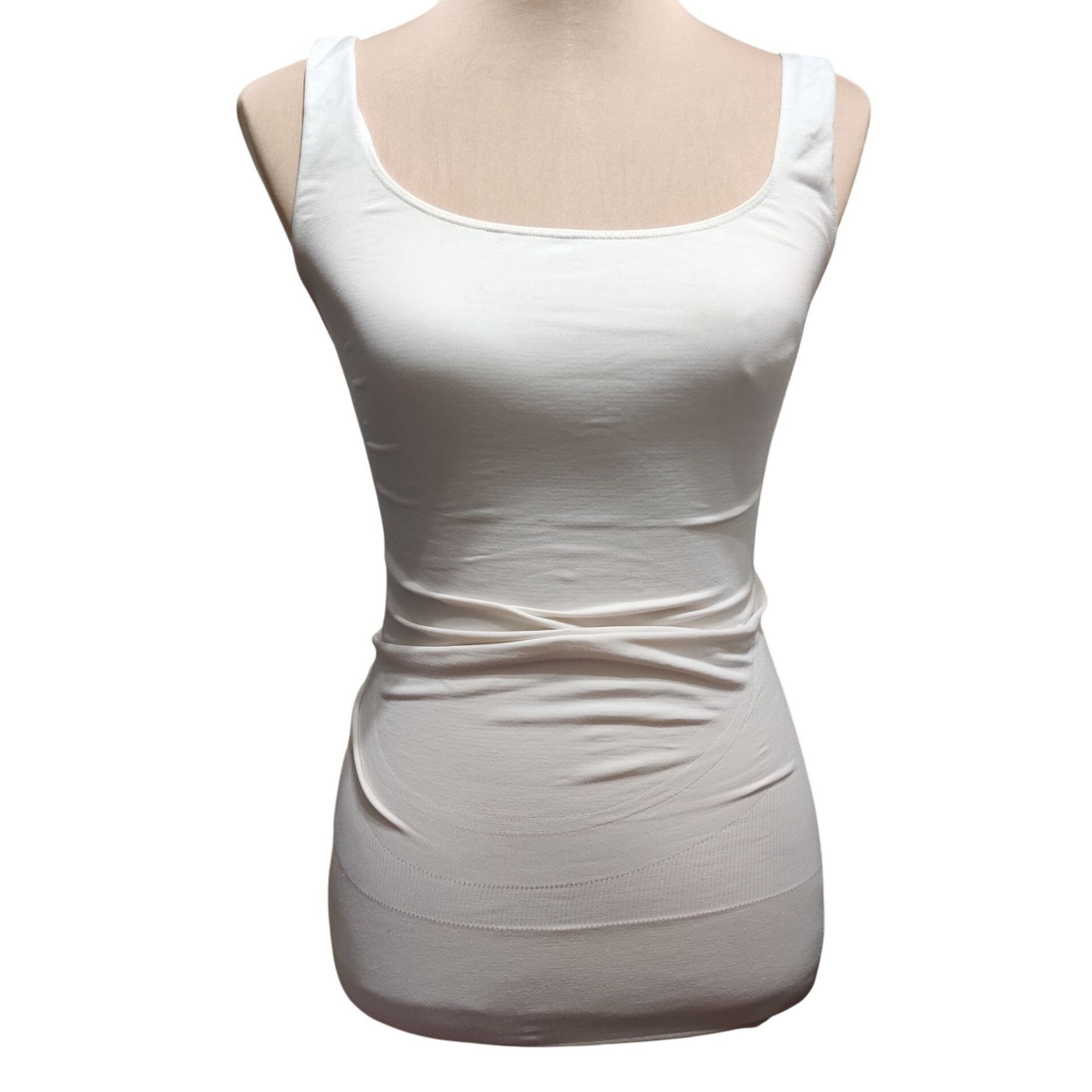 Other Blanqi Everyday S White Seamless Maternity Support Tank Top Size ONE SIZE - 1 Thumbnail