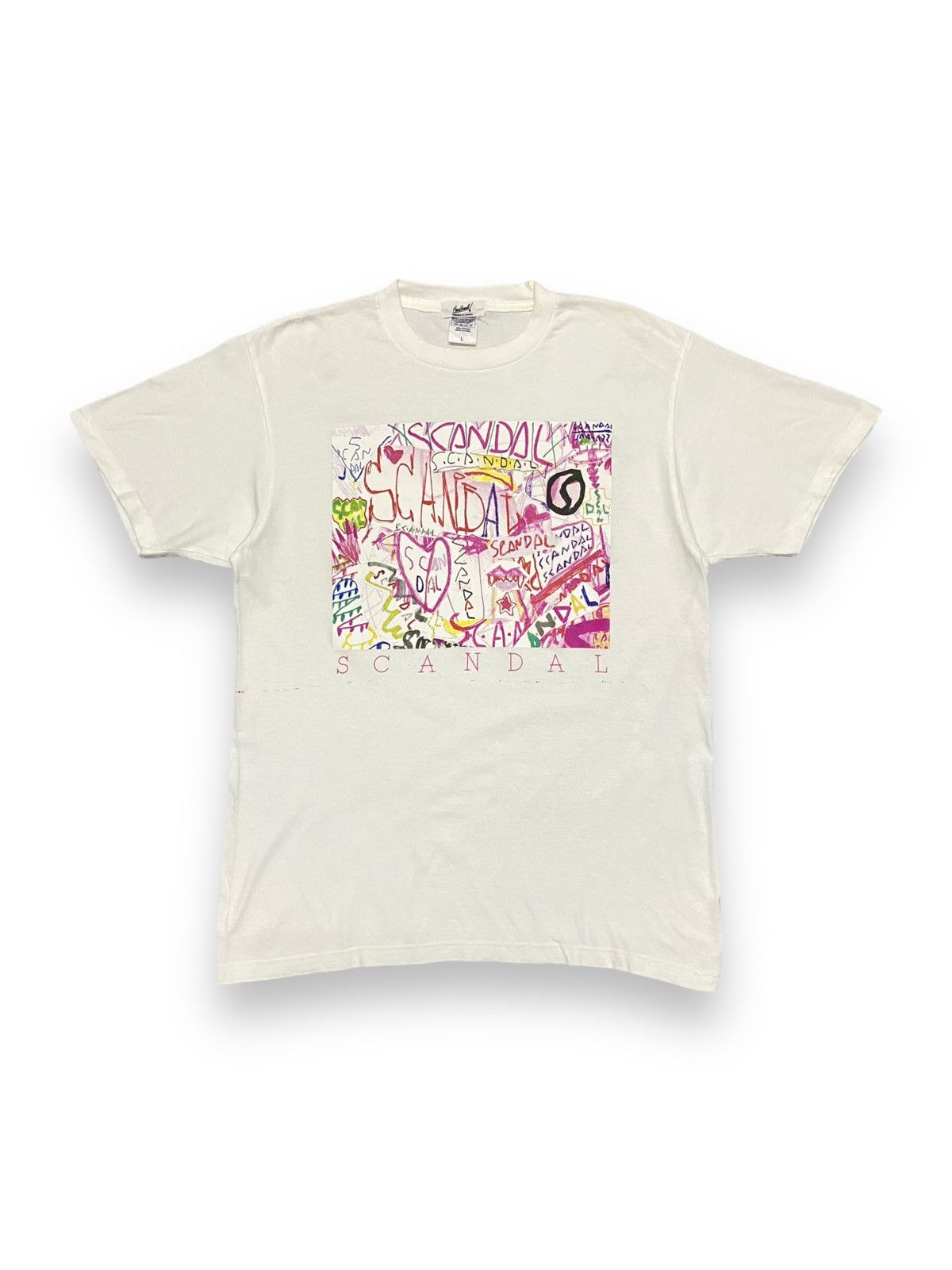 Japanese Brand Feedback Tee Art of Graffiti Scandal Relationship Heart Size US M / EU 48-50 / 2 - 1 Thumbnail