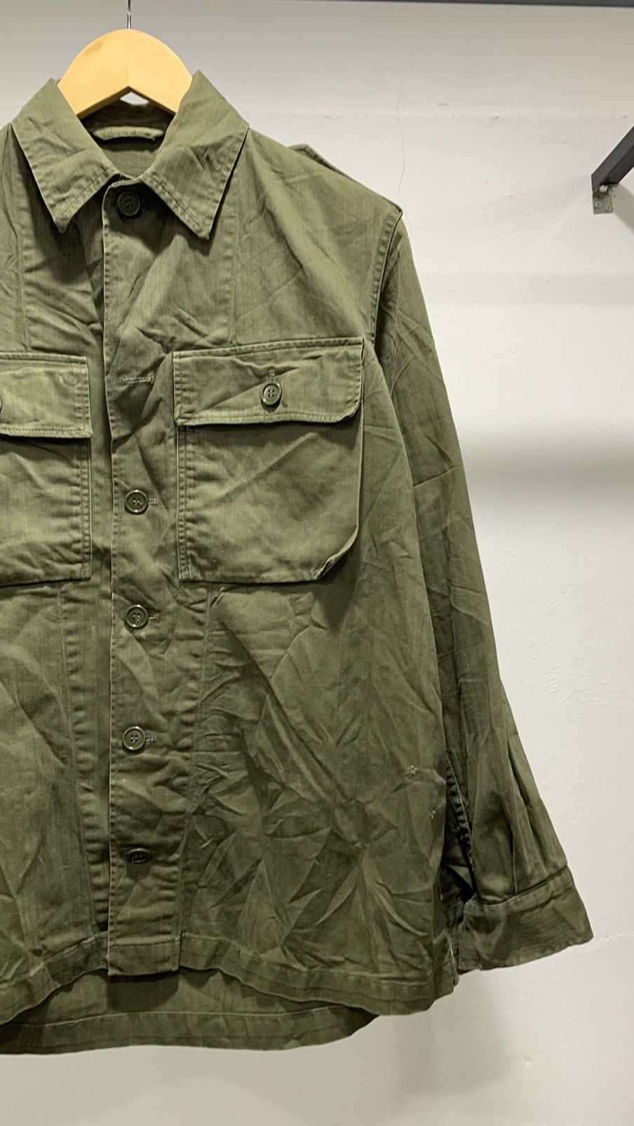 Vintage Vintage 60s Dutch Army Parka Rare Size US M / EU 48-50 / 2 - 2 Thumbnail