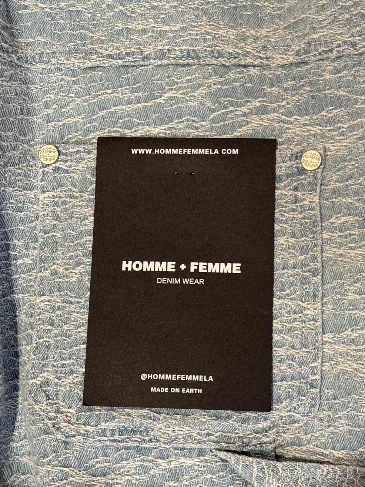 Homme + Femme La Homme + Femme Washed Denim Overalls Size US 32 / EU 48 - 9 Thumbnail