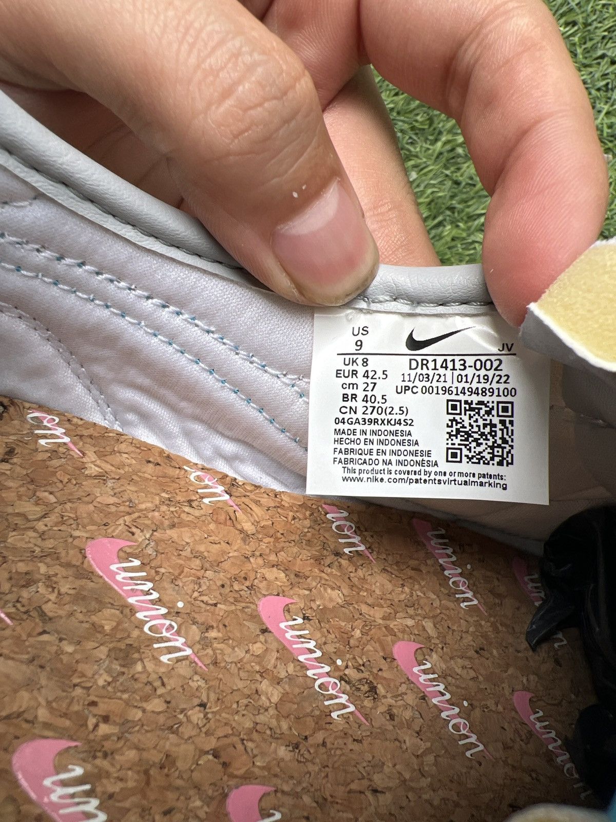 Nike Union LA x Nike Cortez 'light Smoke' DR1413-002 Size US 9 / EU 42 - 8 Thumbnail