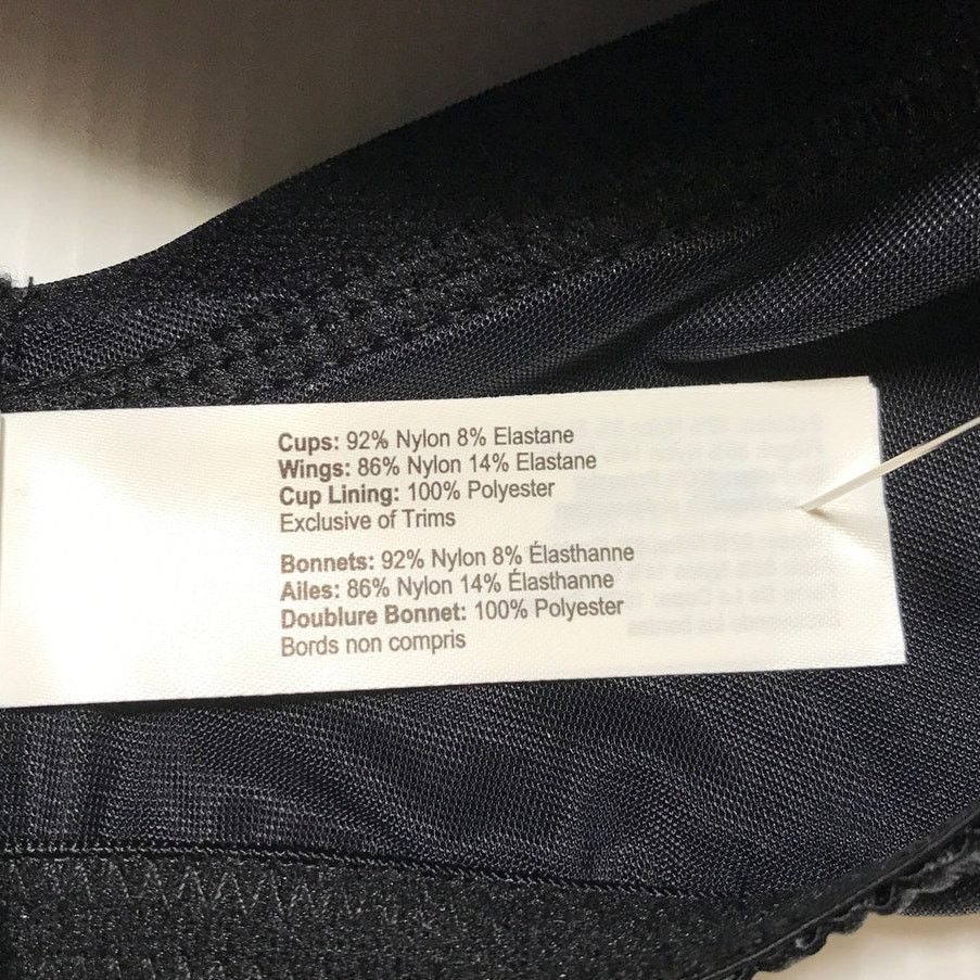 Avenue Avenue Floral Lace Lined Underwire Wide Strap Bra 40B Size ONE SIZE - 5 Thumbnail