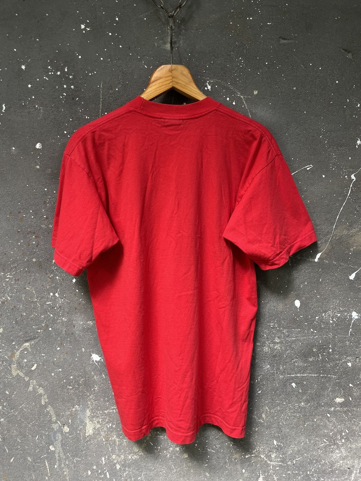 Vintage Vintage 90’s PornStar T-Shirt Red Skateboarding RARE Size US L / EU 52-54 / 3 - 5 Thumbnail