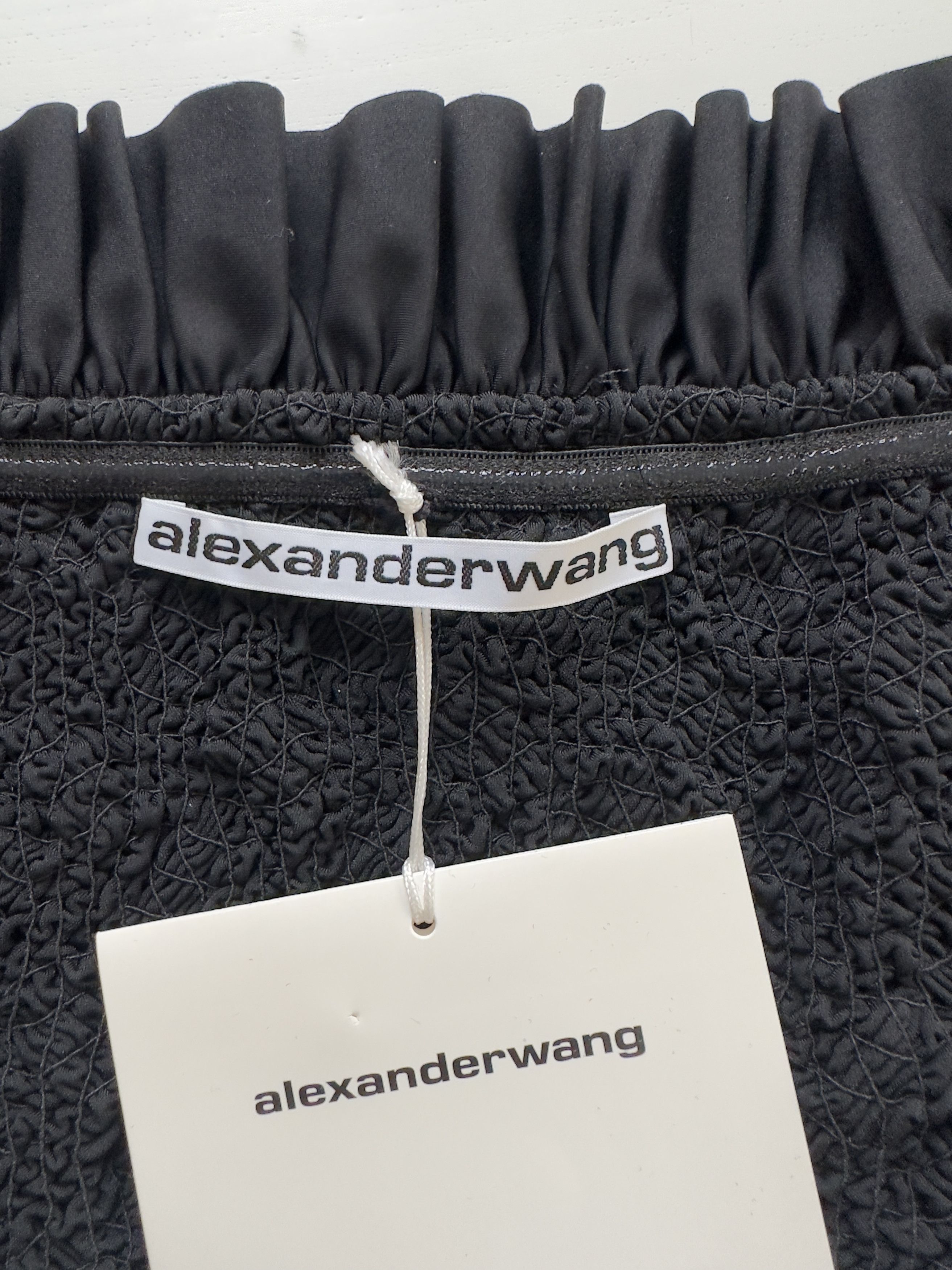 Alexander Wang Smocked off the shoulder cardigan - Alexander Wang Size S / US 4 / IT 40 - 5 Thumbnail