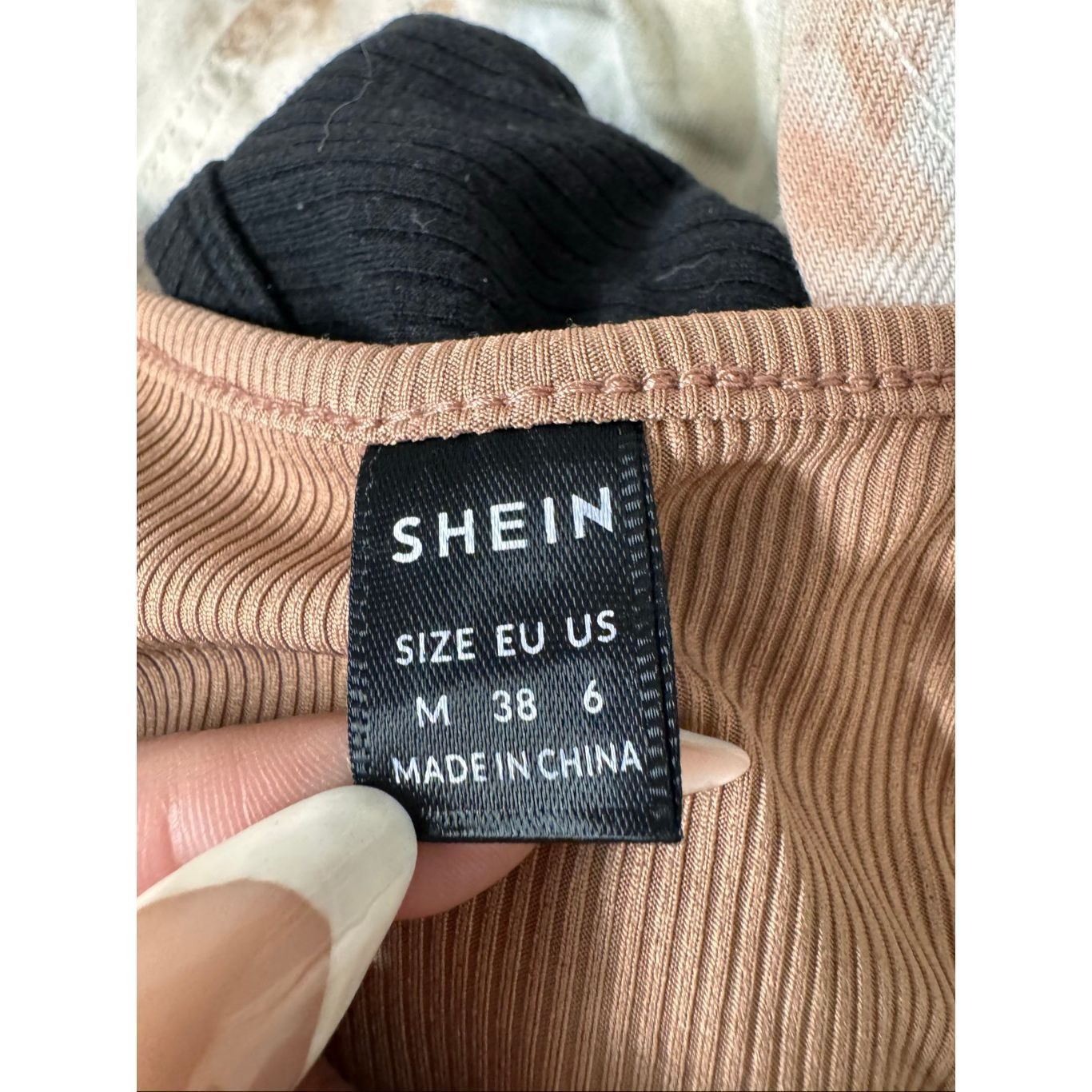 Other Brown Long Sleeve Ruched Side Top – Size M Size M / US 6-8 / IT 42-44 - 5 Thumbnail