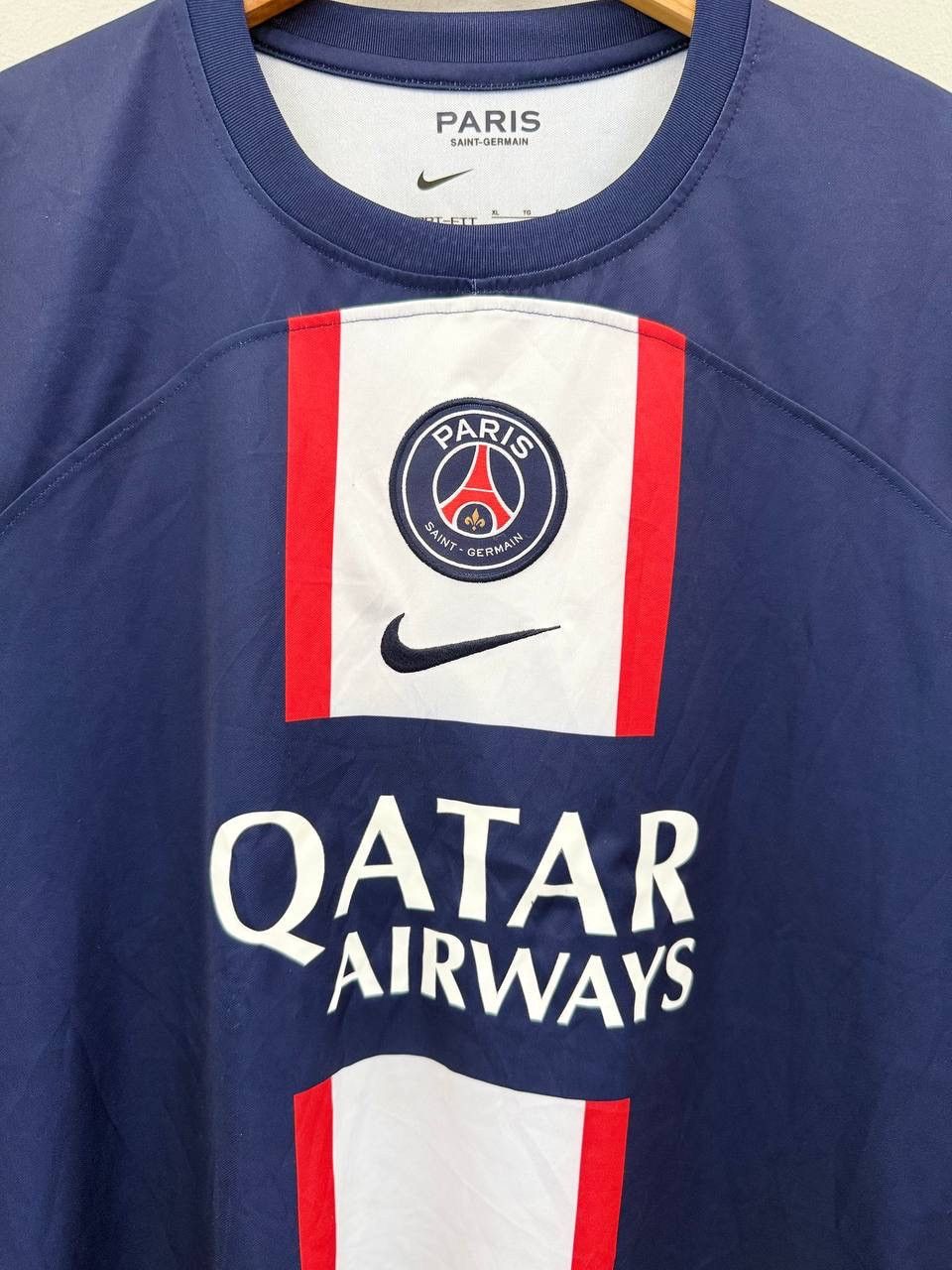 Vintage Nike PSG Soccer Jersey Size US XL / EU 56 / 4 - 2 Thumbnail