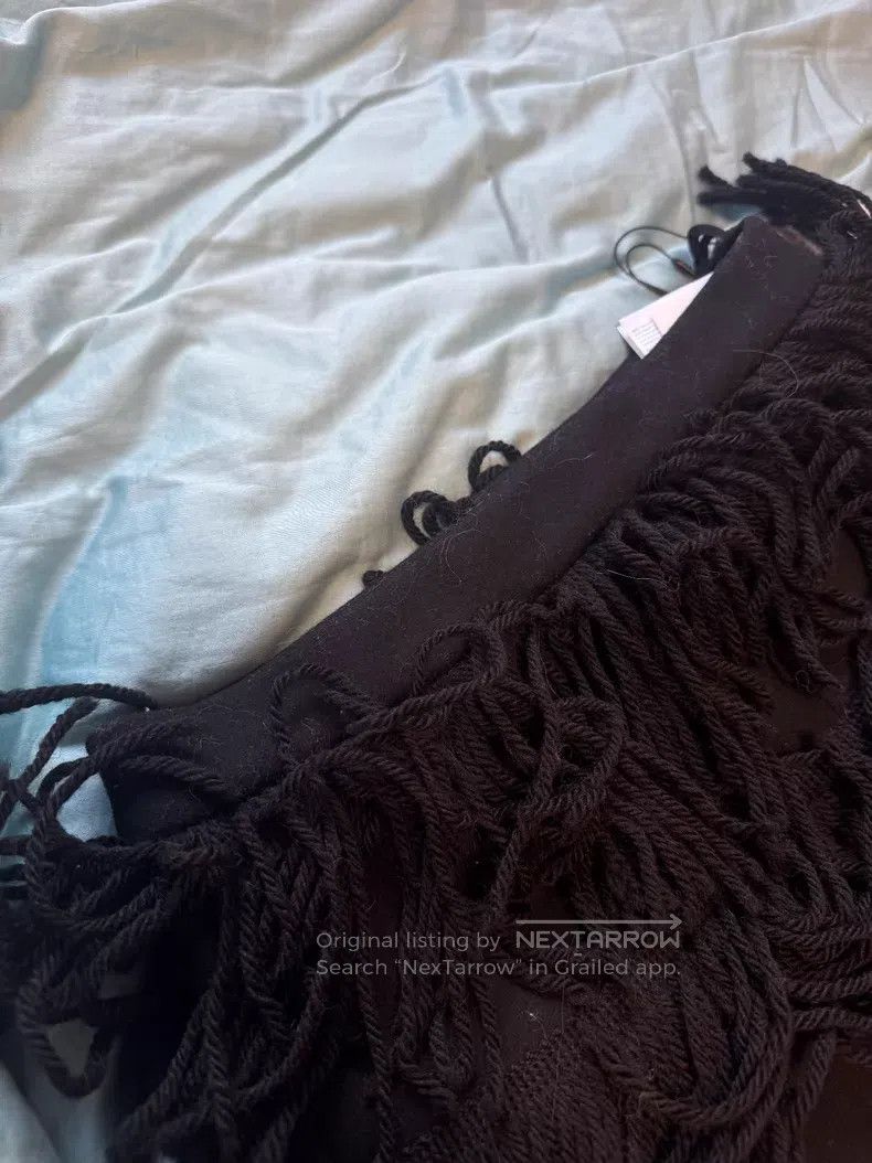 Valentino Valentino Woolen fringed skirt short skirt Size S / US 4 / IT 40 - 7 Thumbnail
