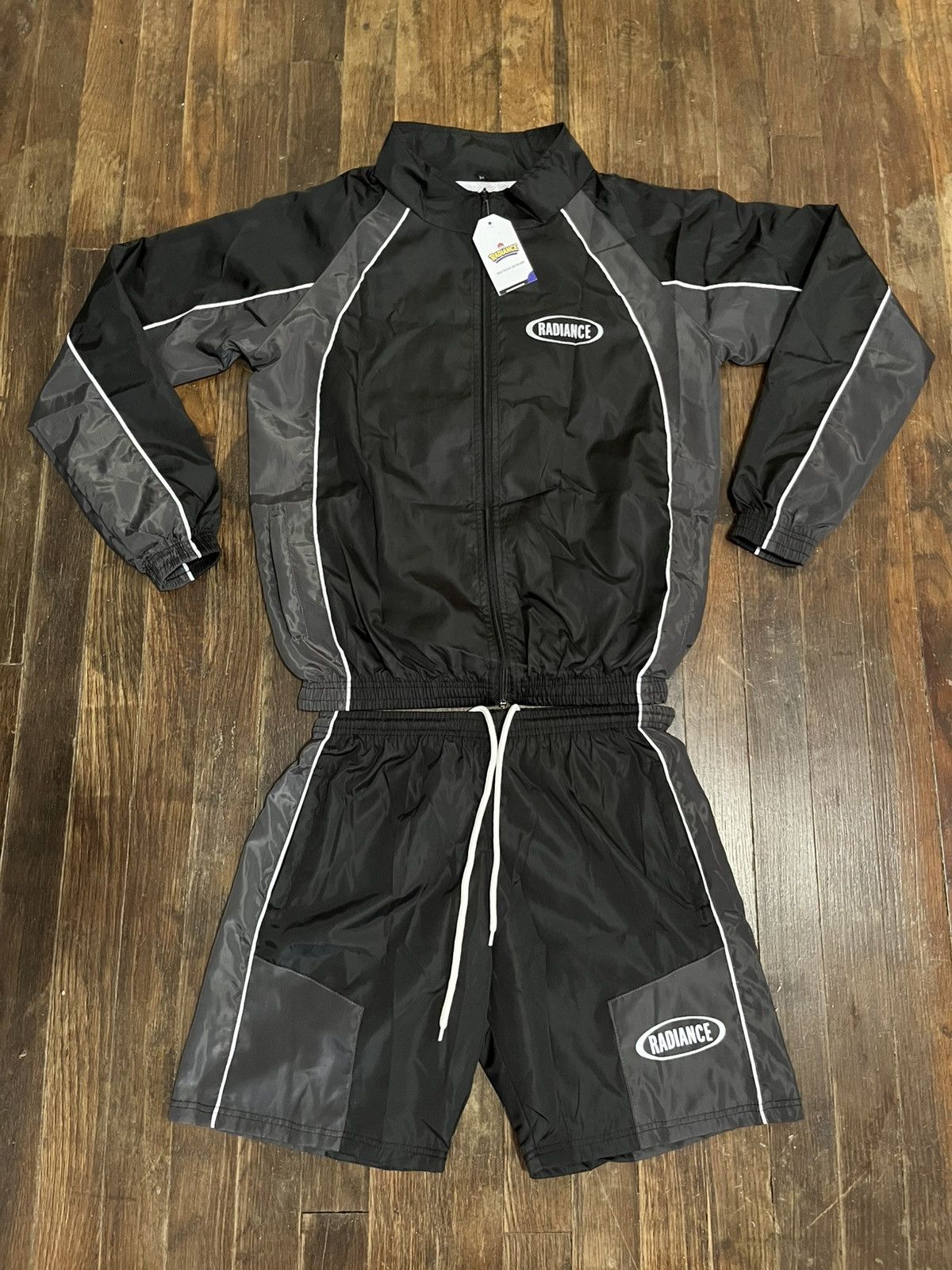 Nike y2k radiance windbreaker set black gray men’s large Size M / US 6-8 / IT 42-44 - 23 Thumbnail
