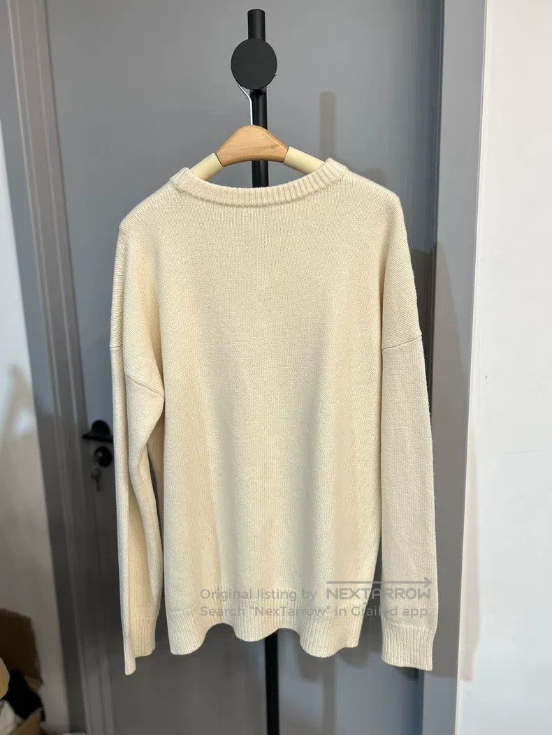 Other Loewe Crystal Logo Beige Sweater Size S / US 4 / IT 40 - 3 Thumbnail