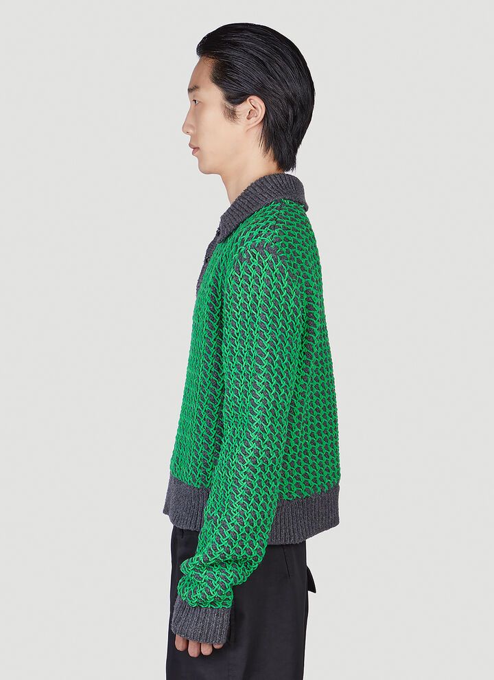Bottega Veneta o1loc1c0324 708699 Jumper in Green Size US S / EU 44-46 / 1 - 3 Thumbnail