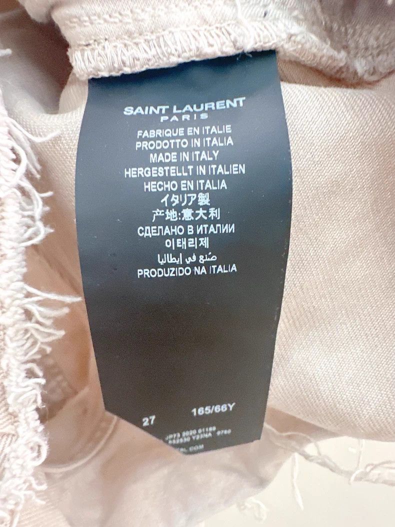 Saint Laurent Paris Beige shorts