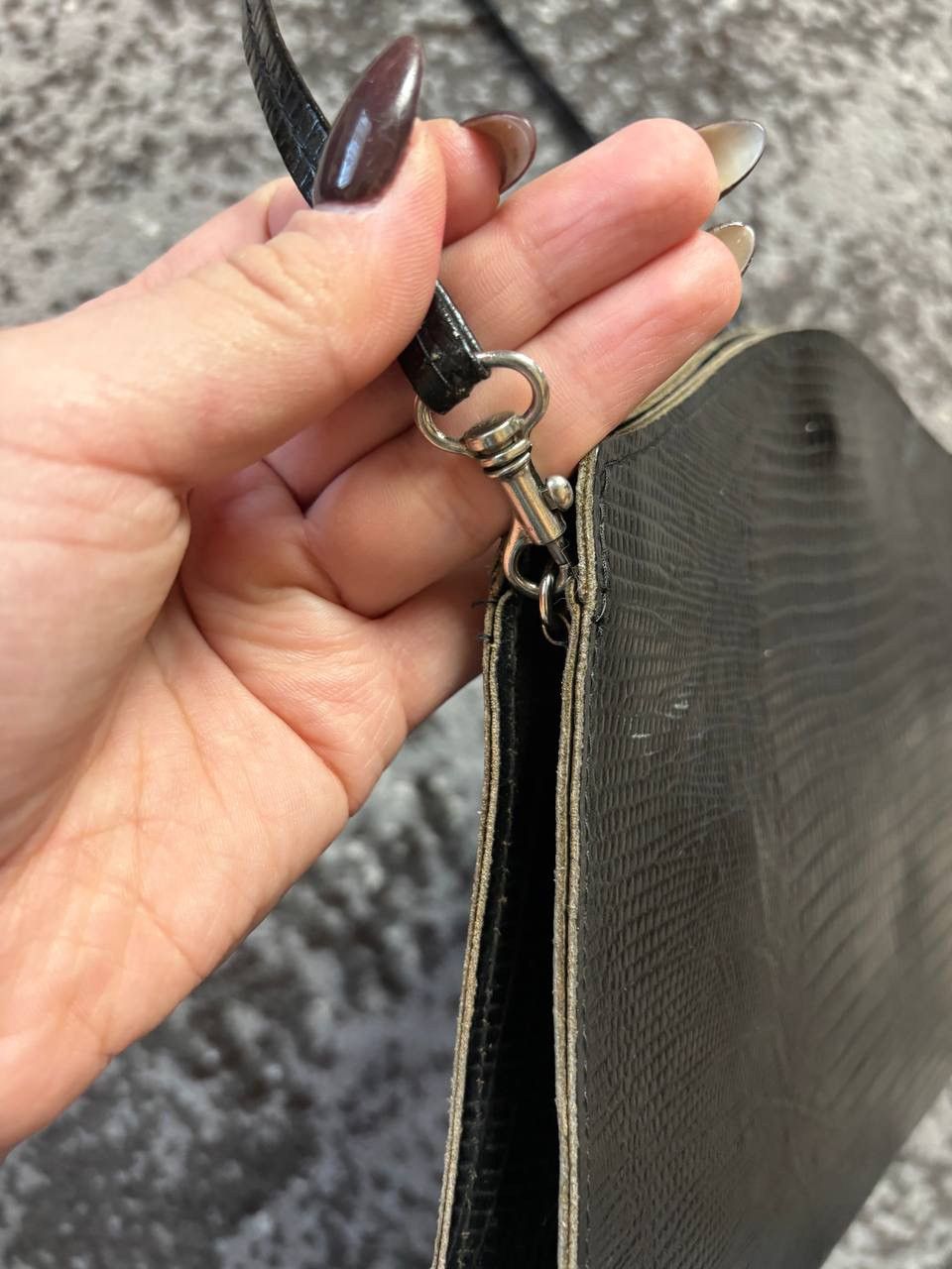 If Six Was Nine × Vintage Vintage Y2K Falabella Python Print Tote Bag McCartney Style Size ONE SIZE - 2 Thumbnail