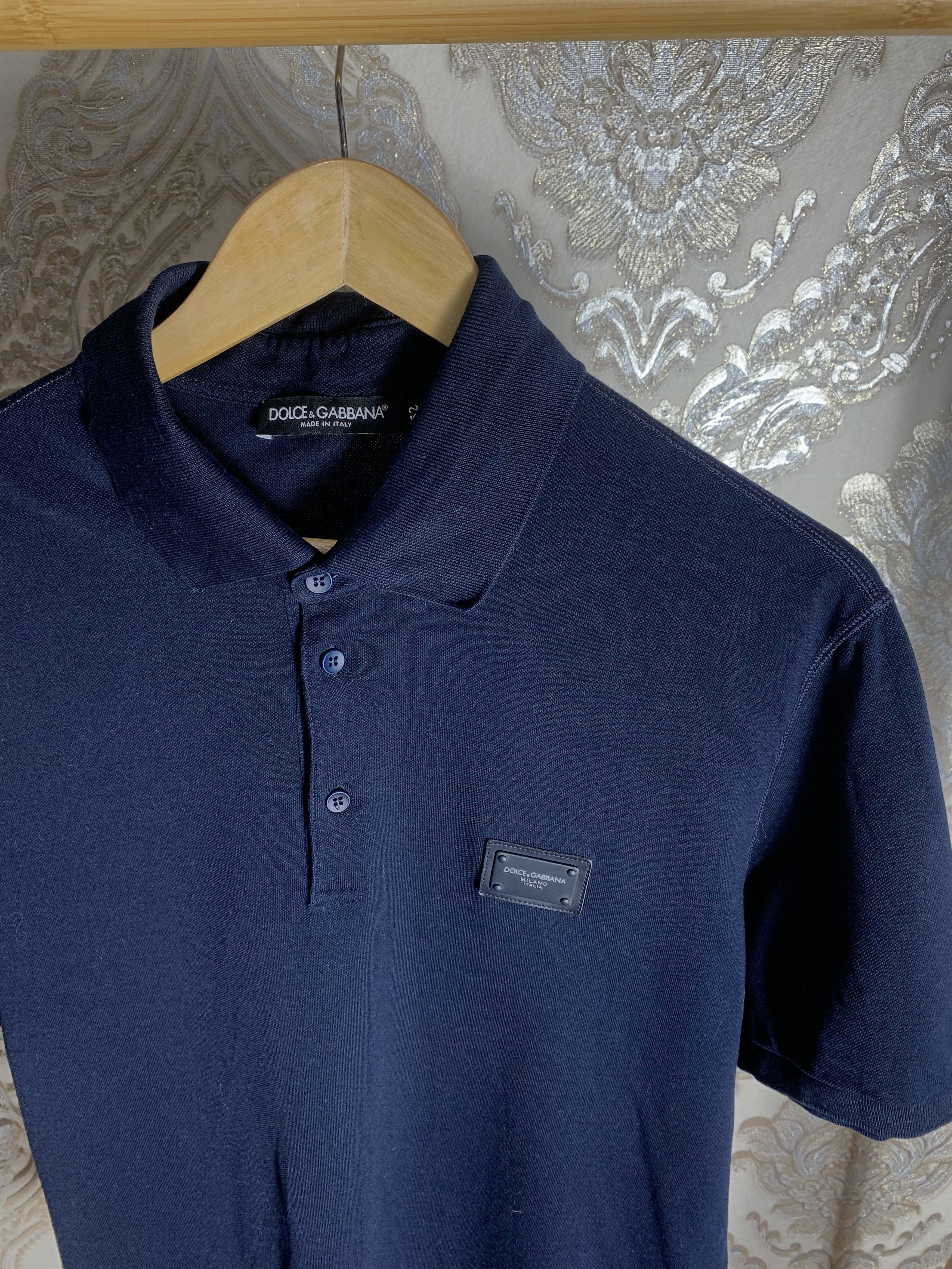 Dolce & Gabbana VINTAGE DOLCE & GABBANA CLASSIC ITALIAN DESIGNER CASUAL POLO Size US L / EU 52-54 / 3 - 2 Thumbnail