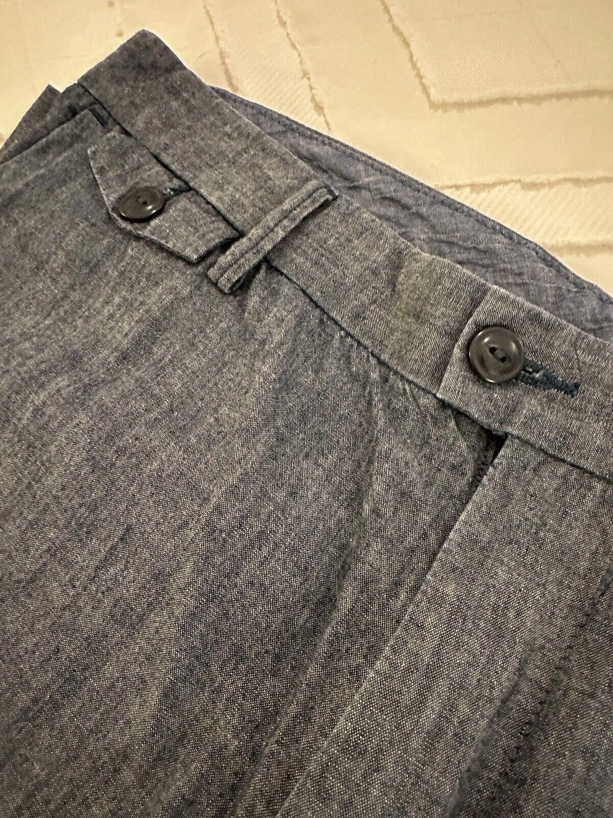 Designer Save Khaki United Cotton Pants Blue 34X 30 S.K.U. Size US 34 / EU 50 - 5 Thumbnail