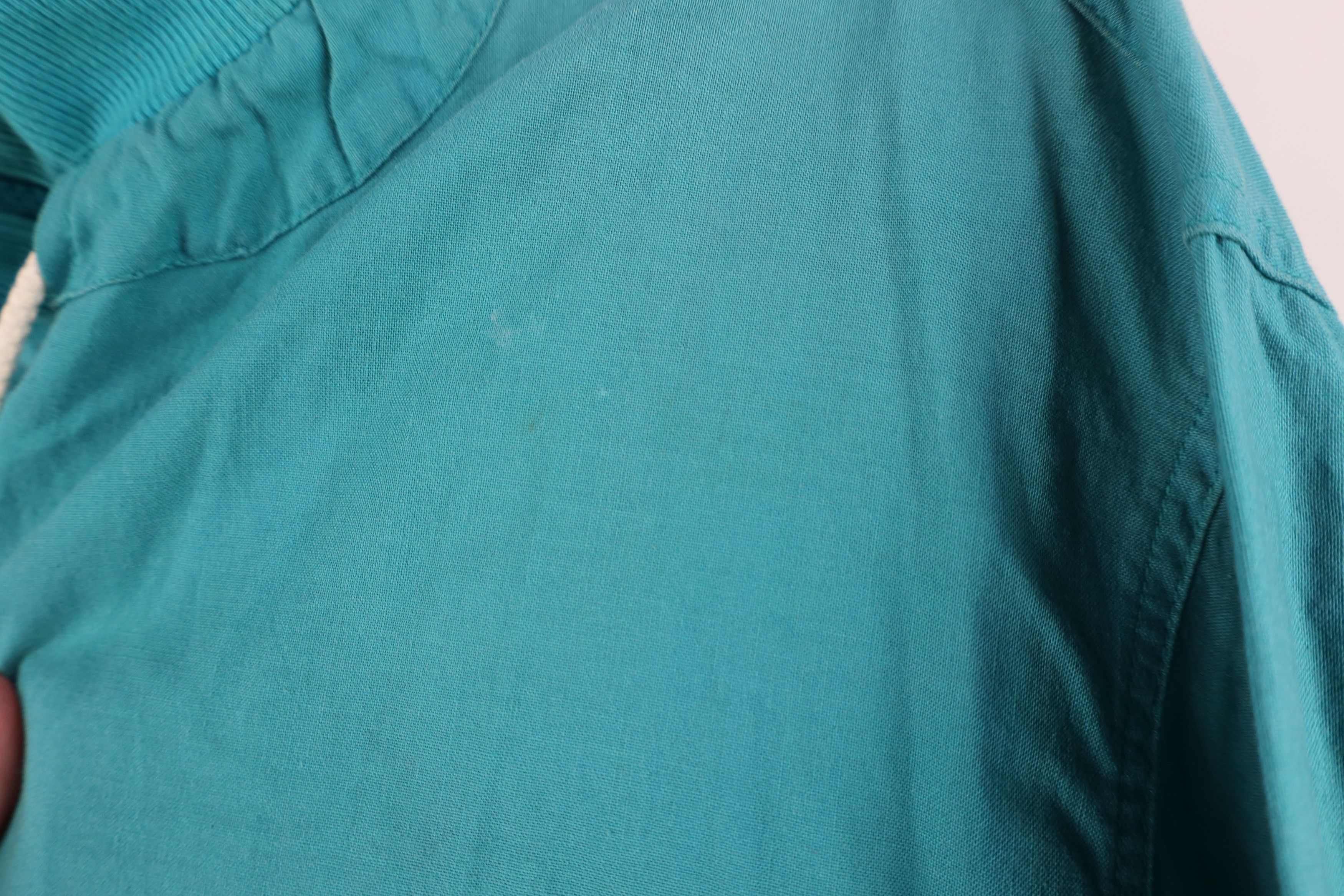 Eddie Bauer Vintage 90s Eddie Bauer Half Zip Pullover Jacket Teal Size US L / EU 52-54 / 3 - 8 Thumbnail