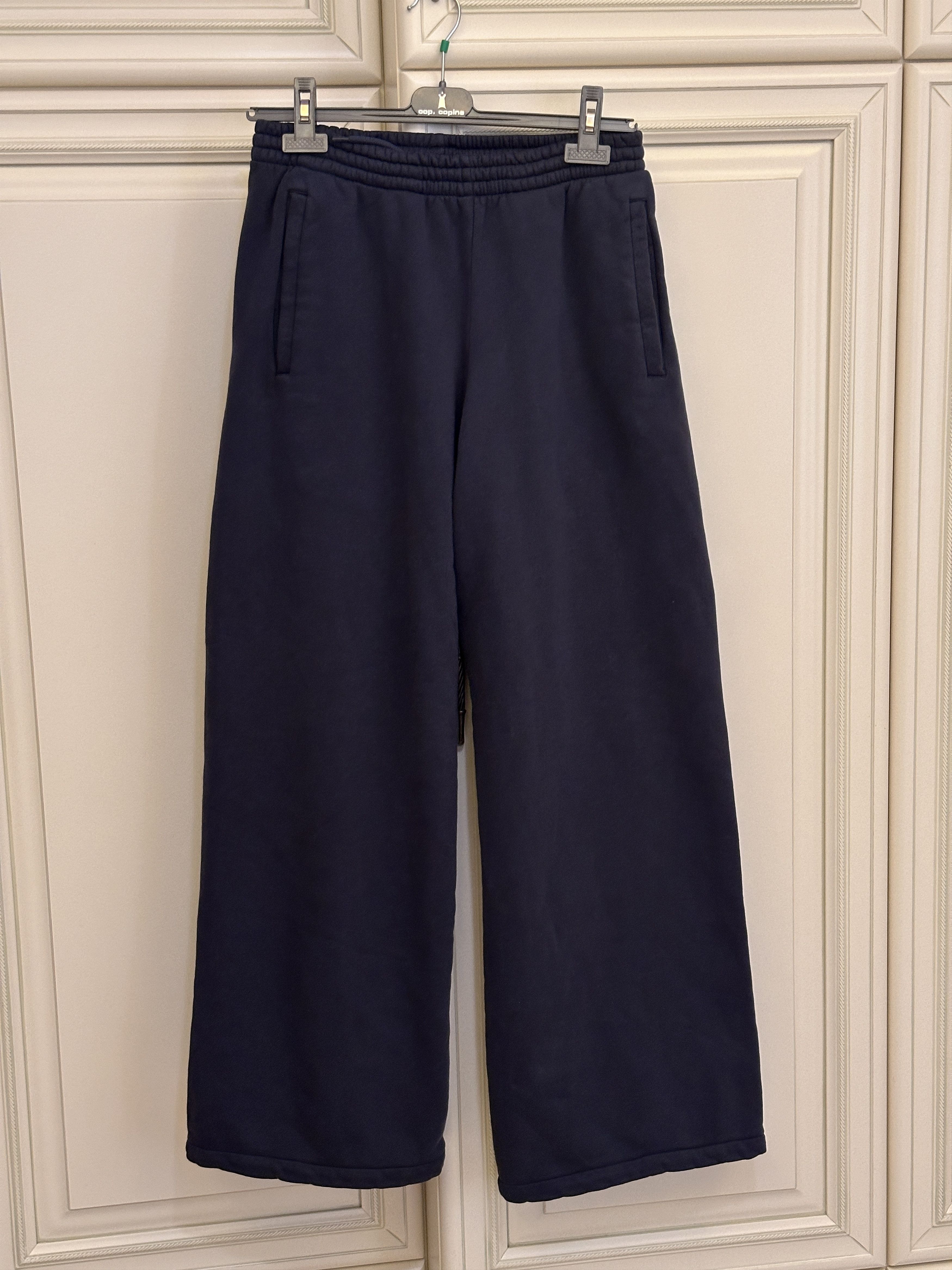 Pre-owned Gap X Kanye West Yeezy Gap Sweatpants Wide Leg In Navy