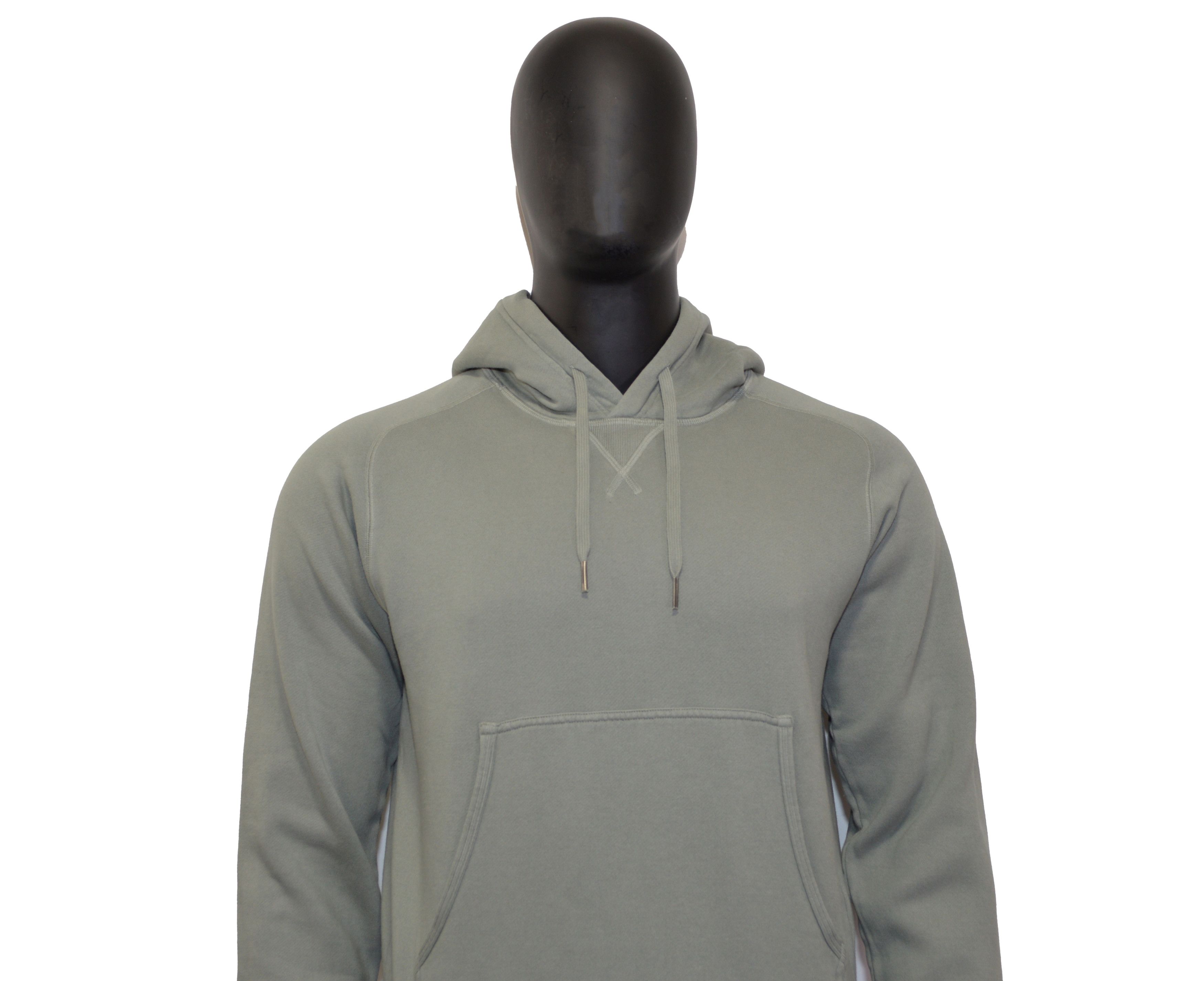 Tom Ford Men's Tom Ford GARMENT DYED HOODIE Sweater 50IT M Gray/Green Size US M / EU 48-50 / 2 - 2 Thumbnail