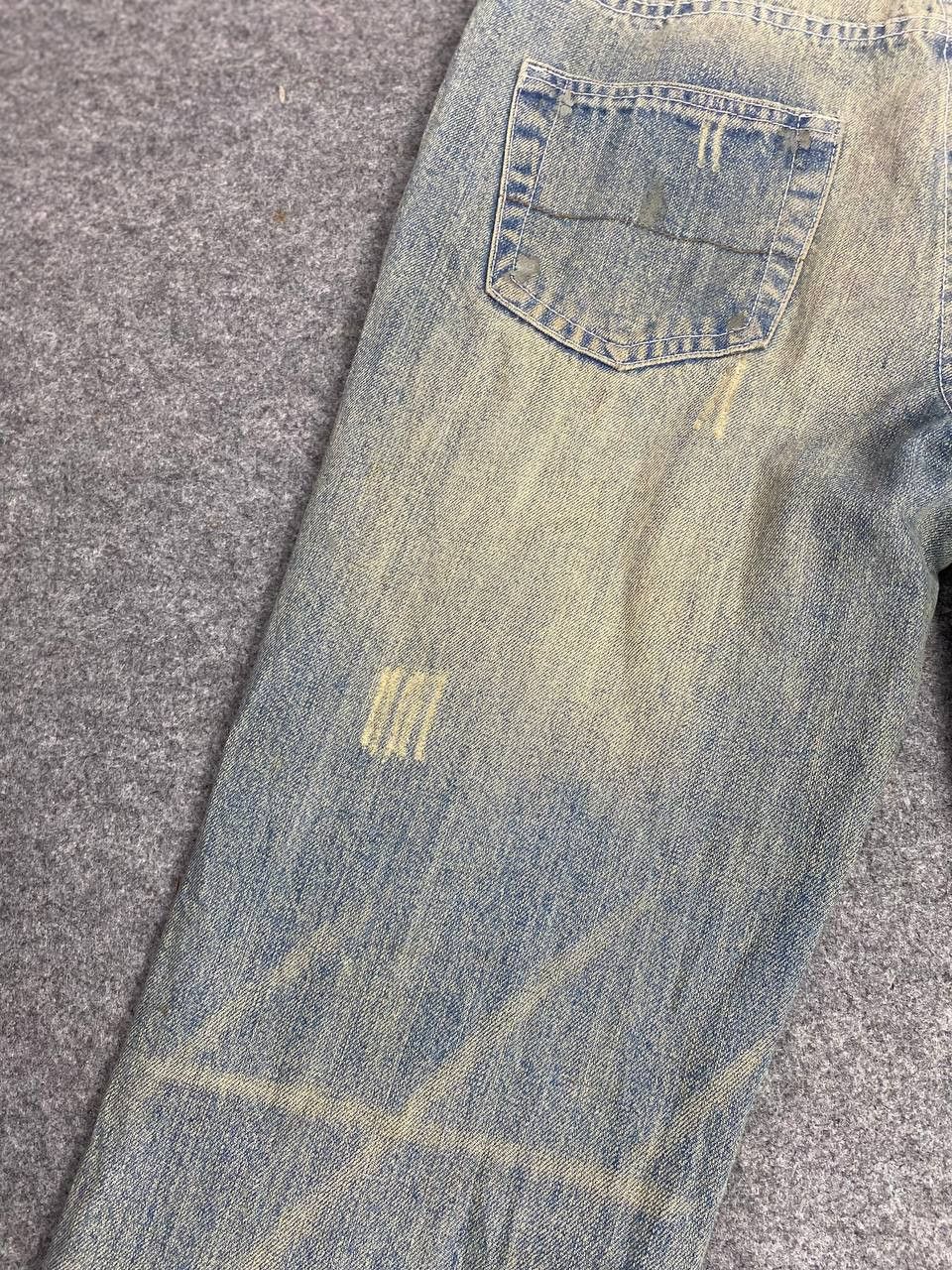 American Apparel america and first distressed denim nice design Size US 34 / EU 50 - 6 Thumbnail