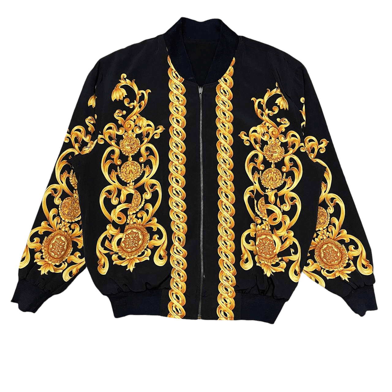 Giorgio Armani Vintage Giorgio Armani Bomber Jacket Reversible Size US L / EU 52-54 / 3 - 11 Thumbnail