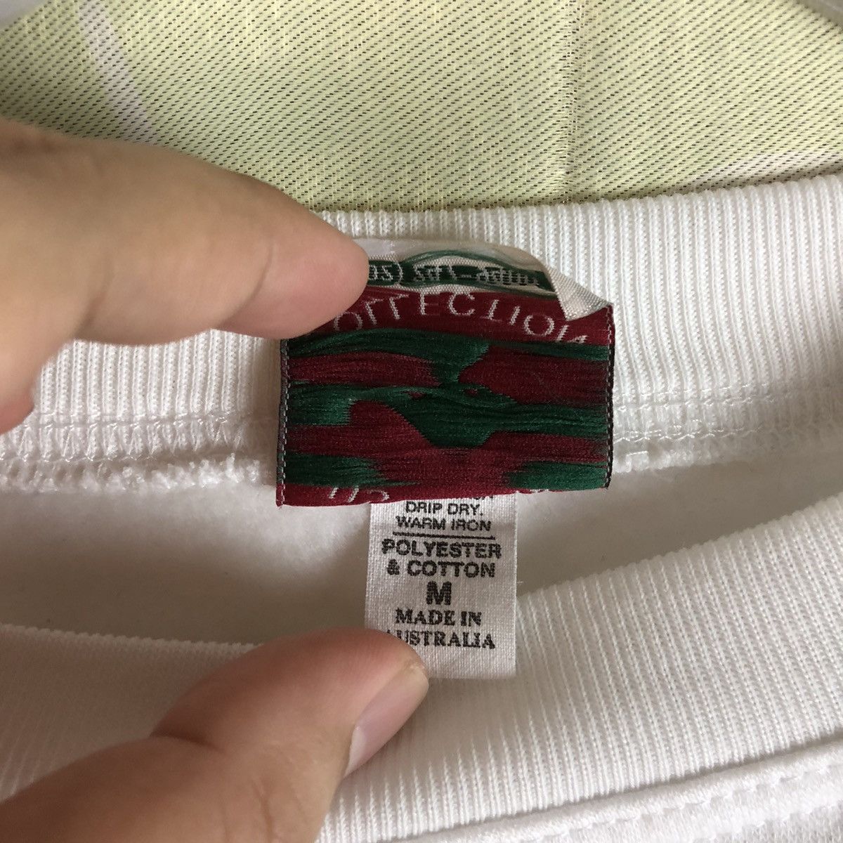 Vintage No Worries Mate White Sweatshirt #7460 Size US M / EU 48-50 / 2 - 11 Thumbnail