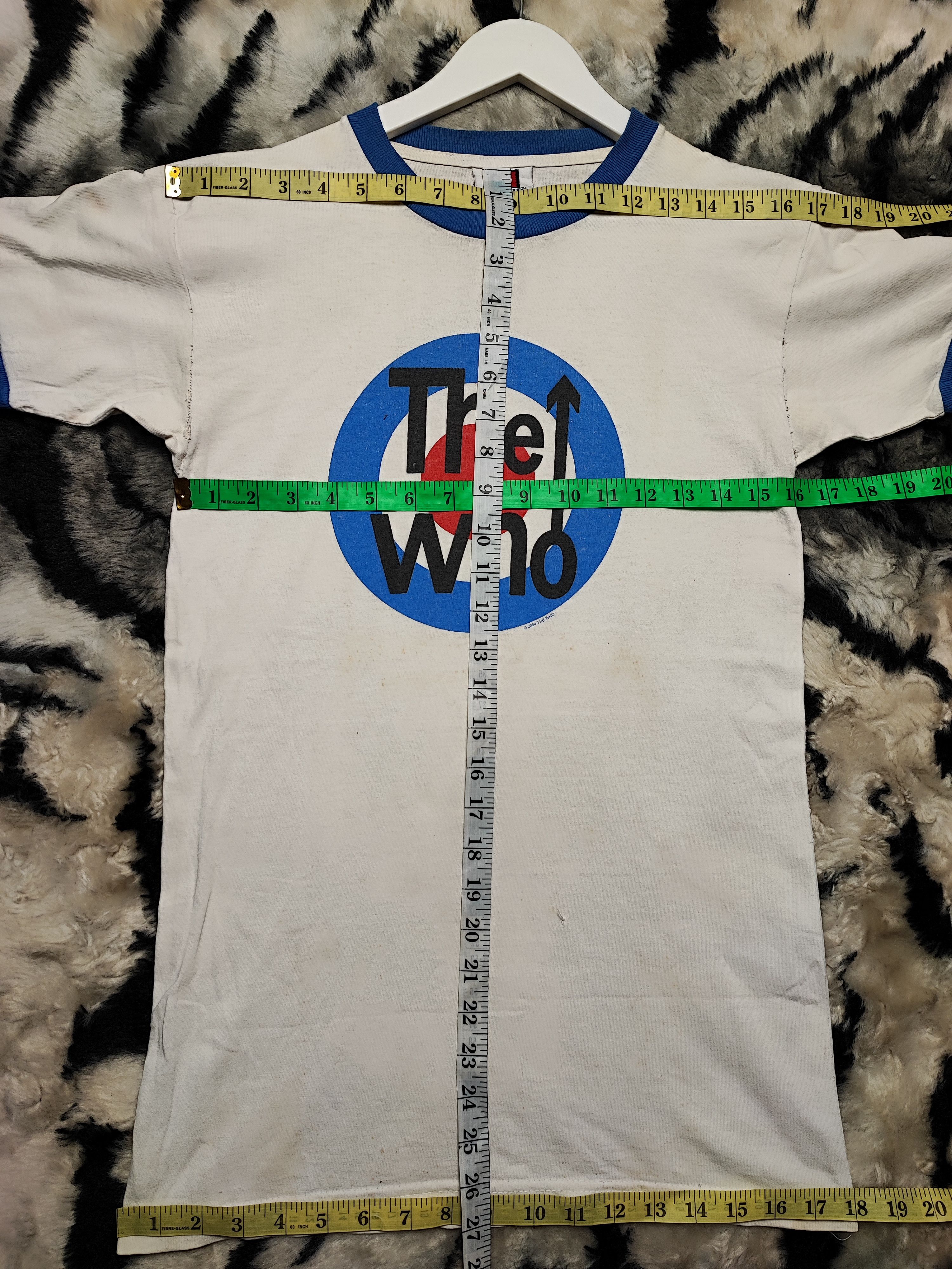 Band Tees × Vintage The Who Logo 2004 Ringer T-Shirt Size US S / EU 44-46 / 1 - 5 Thumbnail