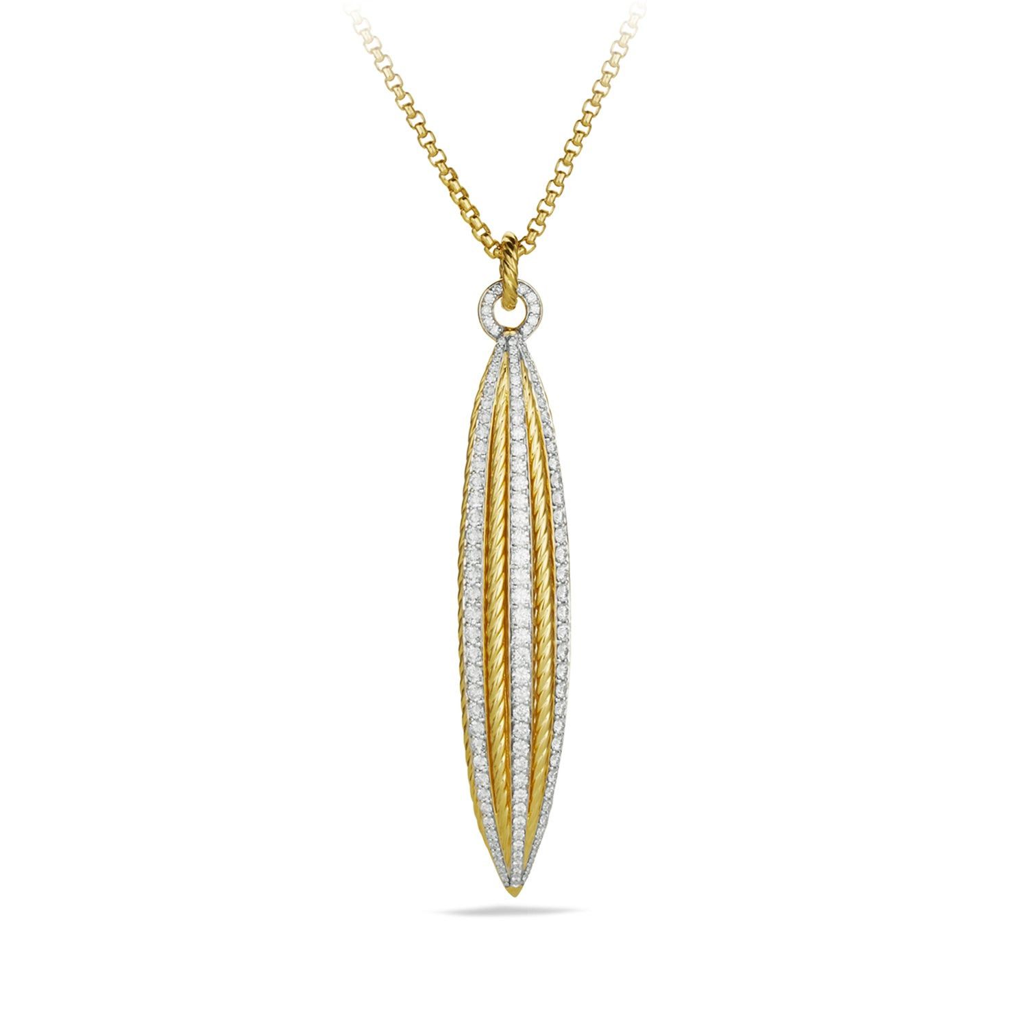 David Yurman o1w1db10426 N09863D Size:9 / Lantana Necklace in Golden Size ONE SIZE - 1 Preview