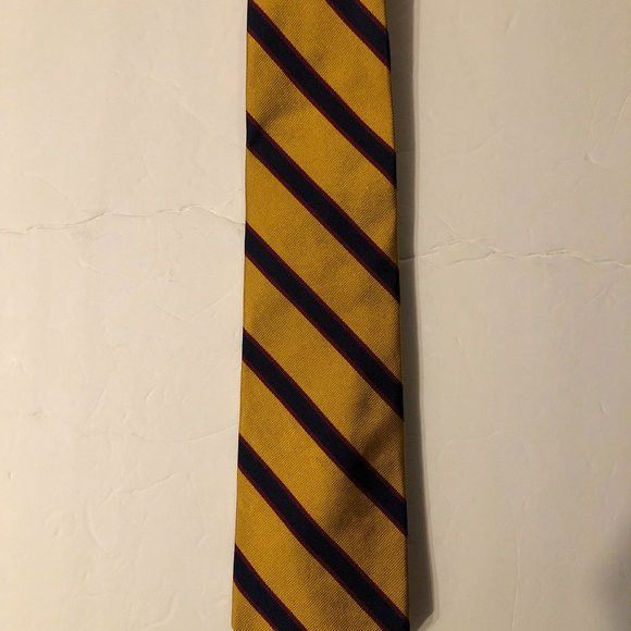 Brooks Brothers BROOKS BROTHERS MEN'S NEW 100%SILK NECK TIE WIDTH: 3 1/2" Size ONE SIZE - 1 Thumbnail