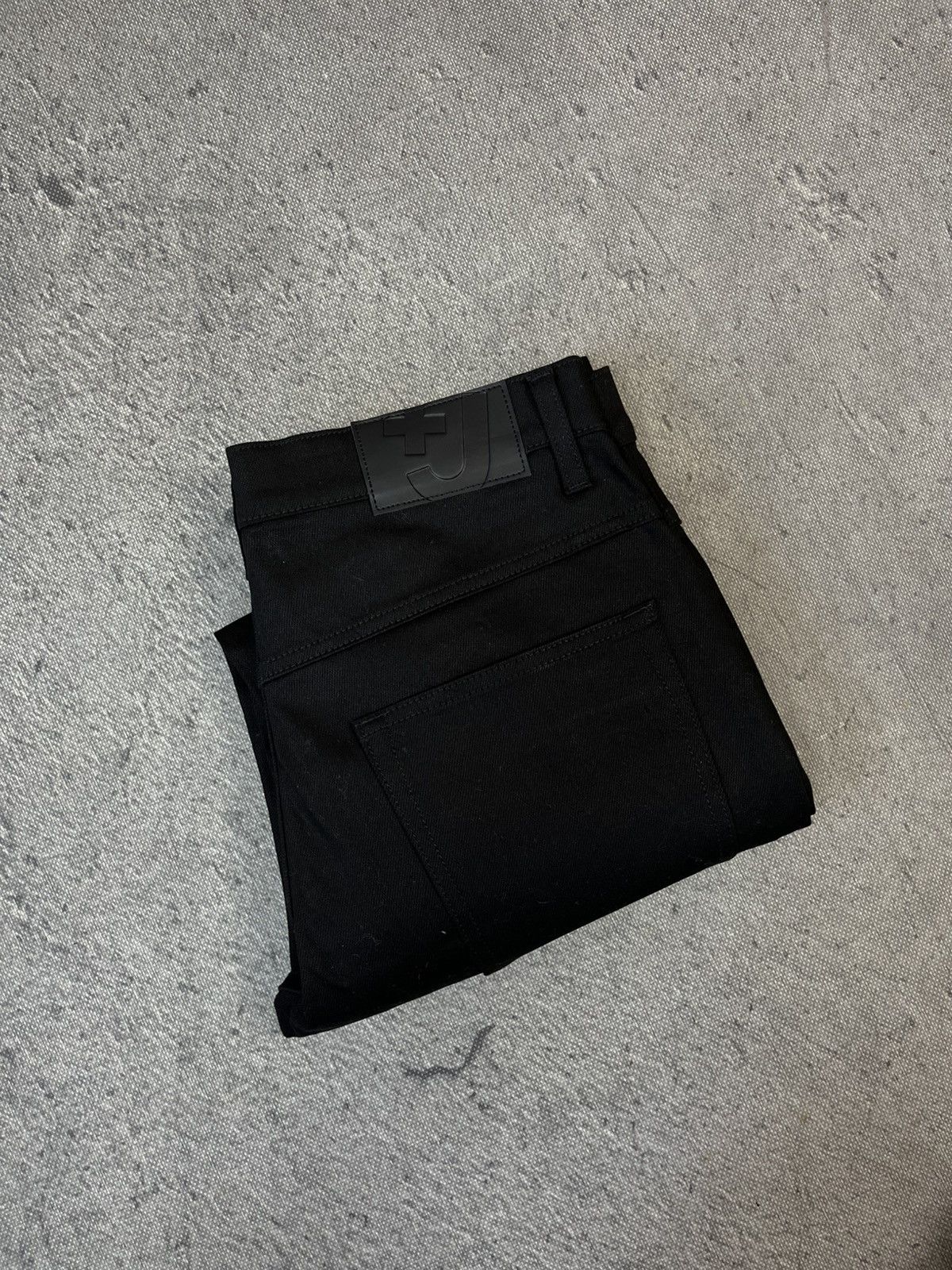 Jil Sander × Uniqlo J+ Jil Sander x Uniqlo Black Denim Jeans Size US 32 / EU 48 - 1 Thumbnail