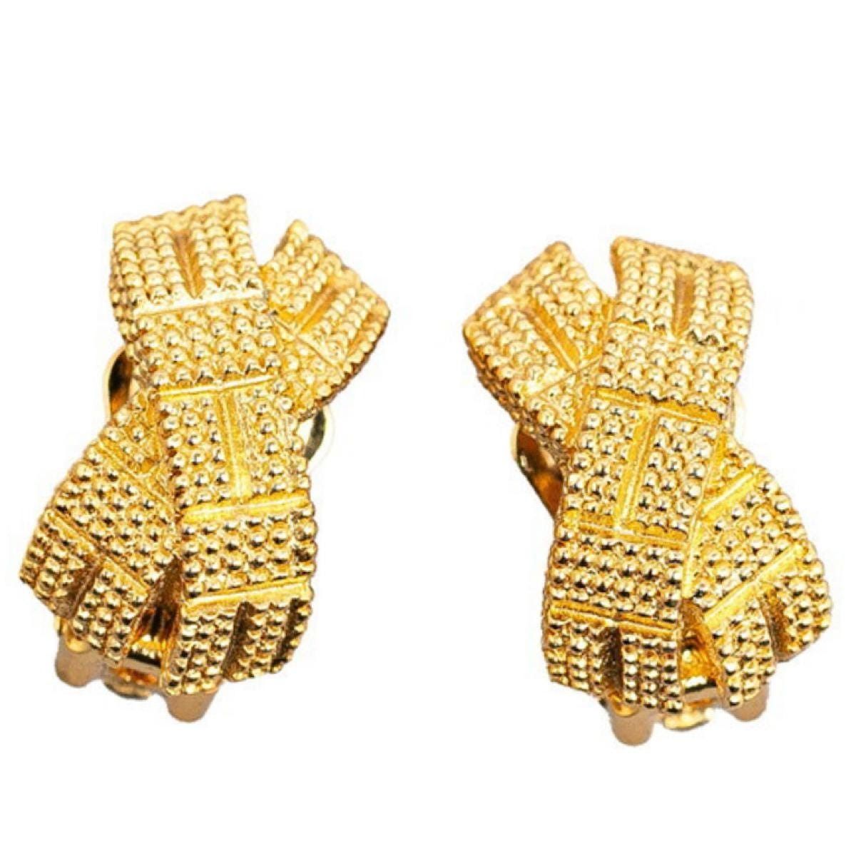 Dior MINT. Vintage Christian Dior golden cross earrings. Size ONE SIZE - 4 Thumbnail