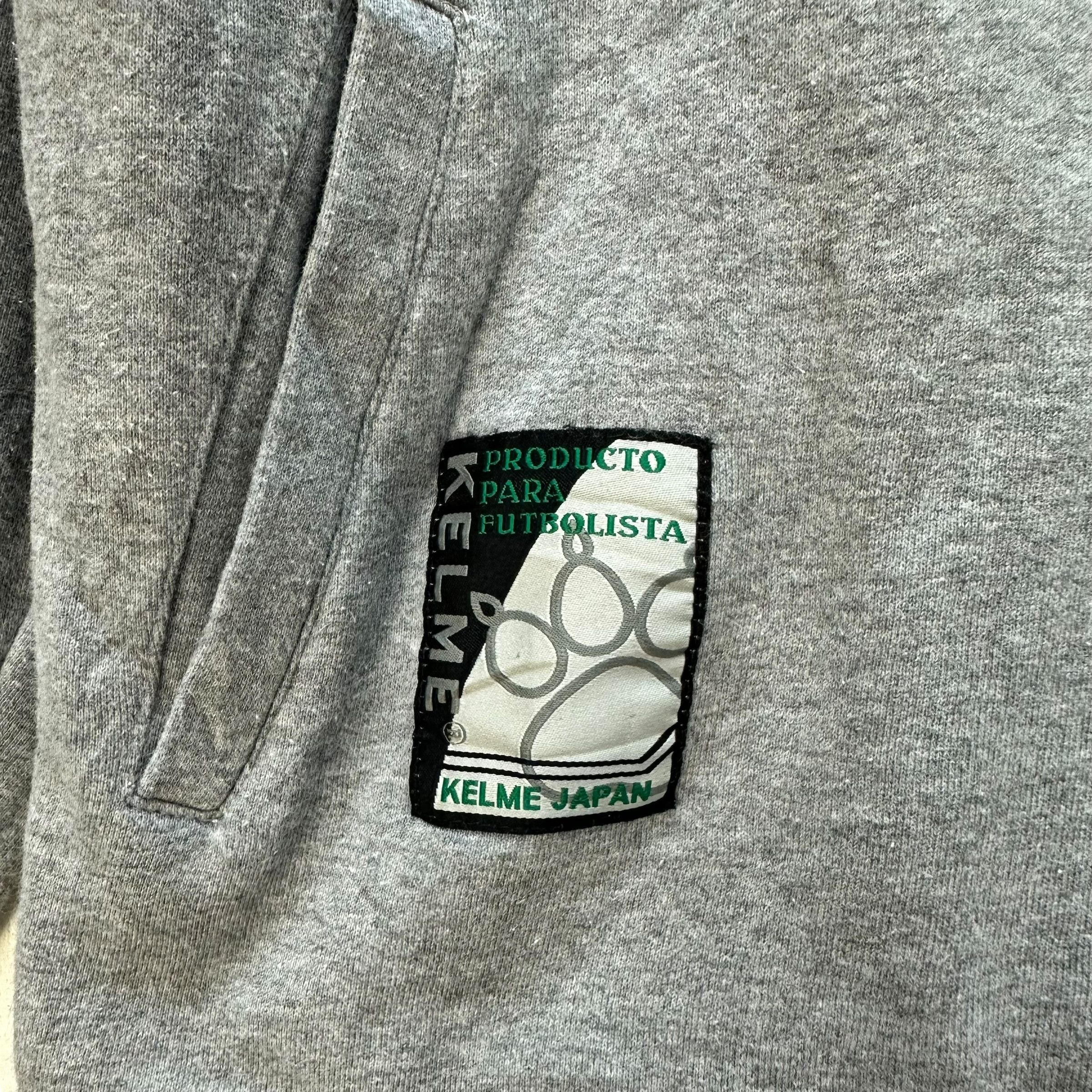 Japanese Brand KELME BIG LOGO GRAPHIC ZIPPER HOODIES #9055-53 Size US L / EU 52-54 / 3 - 6 Thumbnail
