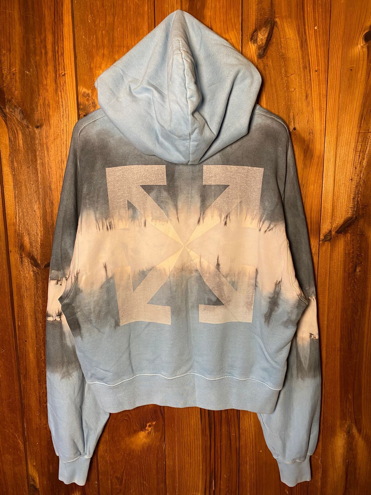 Off-White Off-White Arrow Tie Dye Hoodie Size US M / EU 48-50 / 2 - 3 Thumbnail