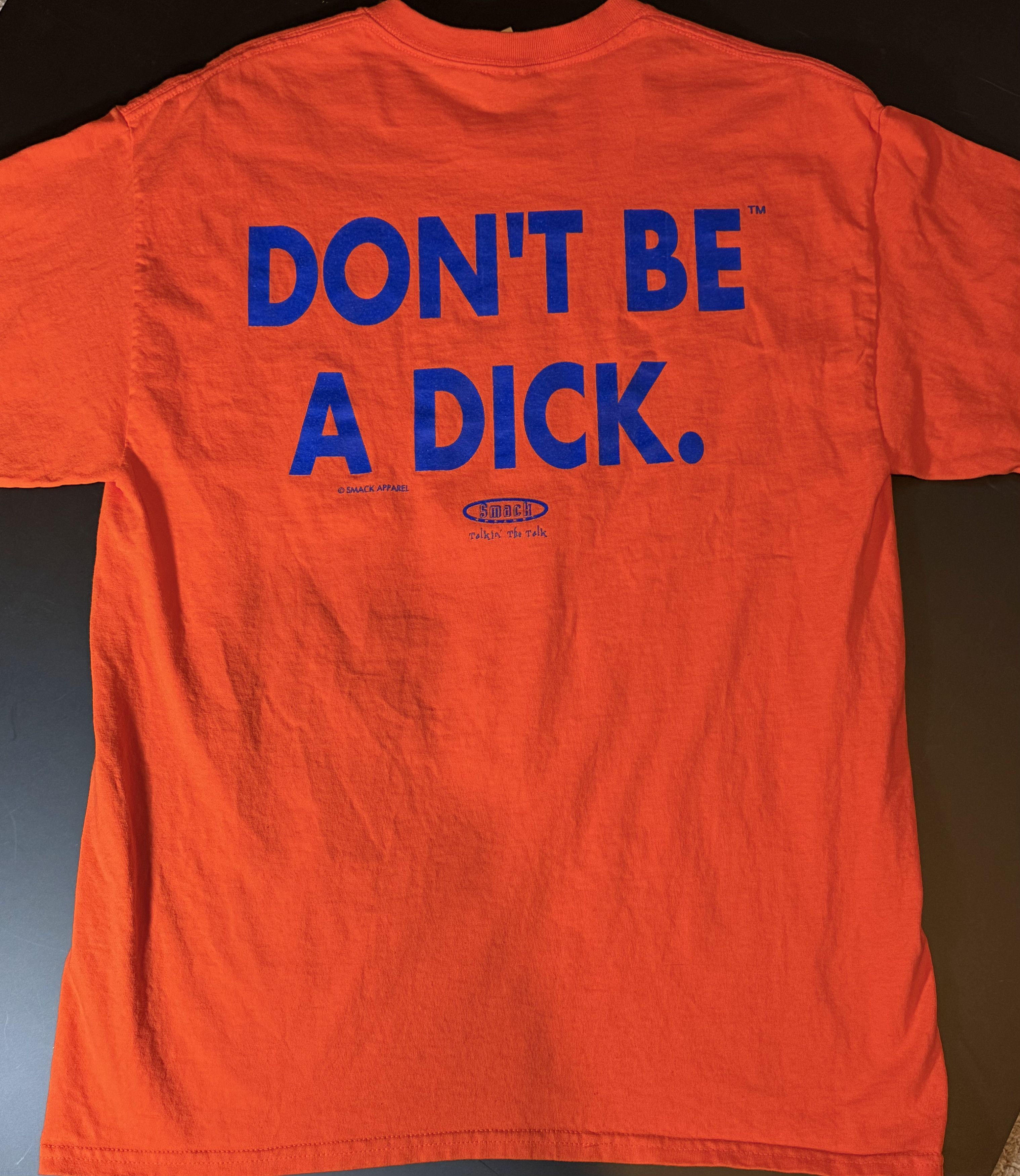 Gildan NY Mets "Meet Dick" Gilden Orange T-Shirt Size US L / EU 52-54 / 3 - 2 Thumbnail
