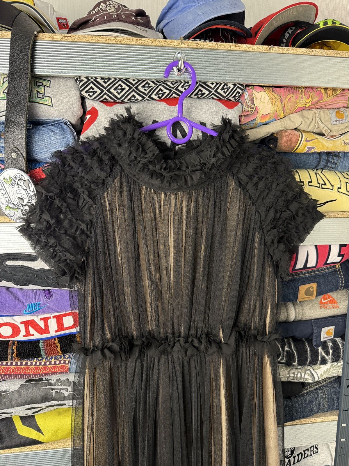 Dolce & Gabbana Dolce & Gabbana Tulle Avant-Garde Vintage Silk Dress Size S / US 4 / IT 40 - 3 Thumbnail