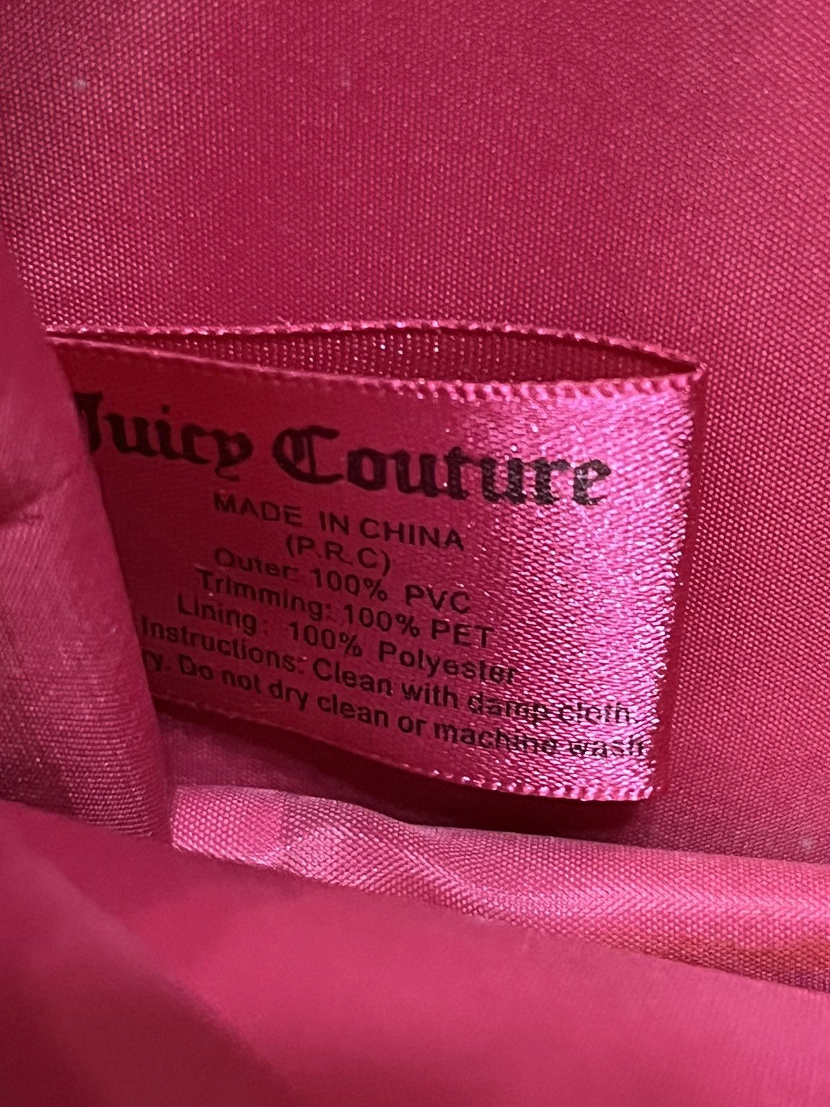 Juicy Couture Juicy Couture Womens Shoulder Bag Y2K Vintage Avant Garde Size ONE SIZE - 15 Thumbnail